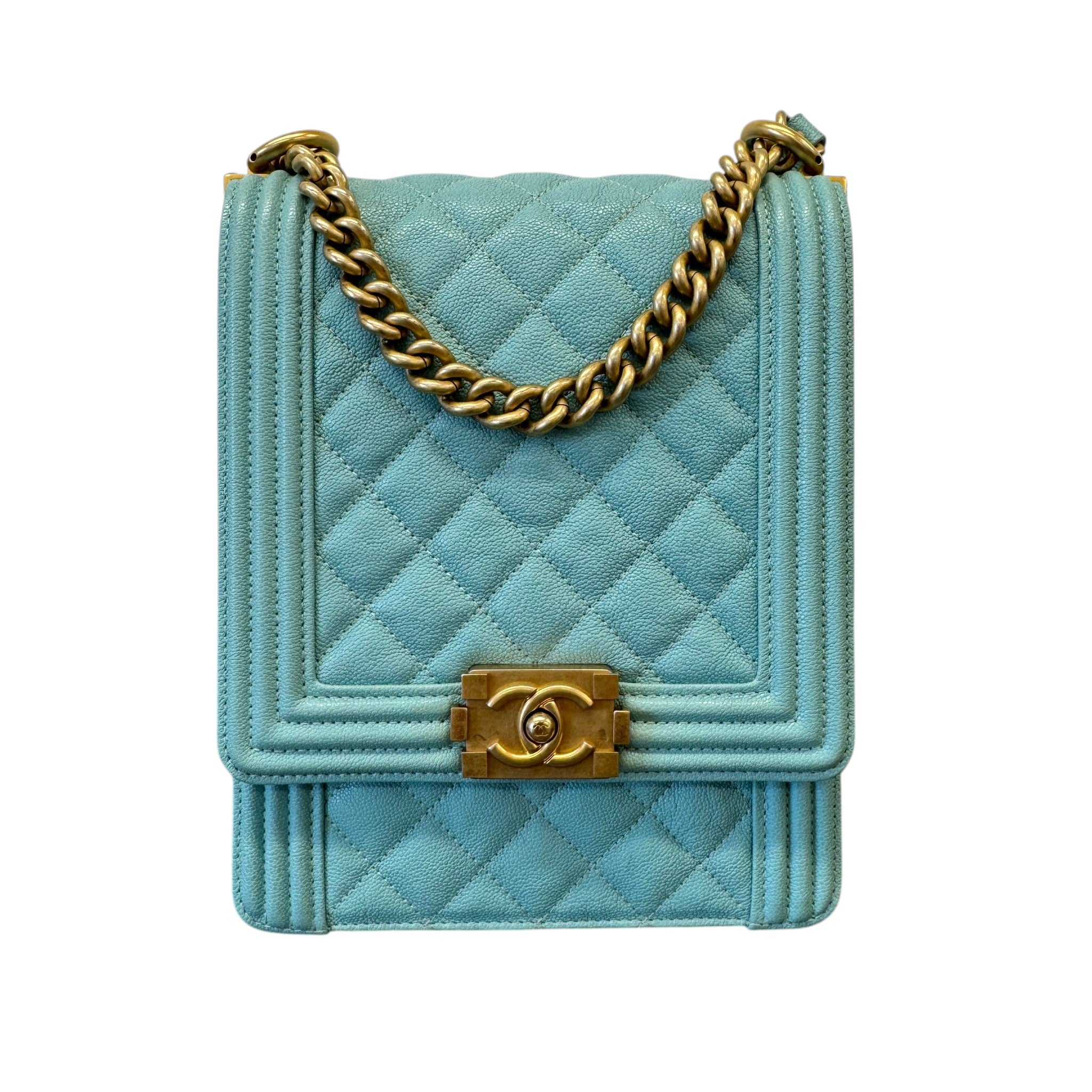 Women's North/South Boy Handbag Blue