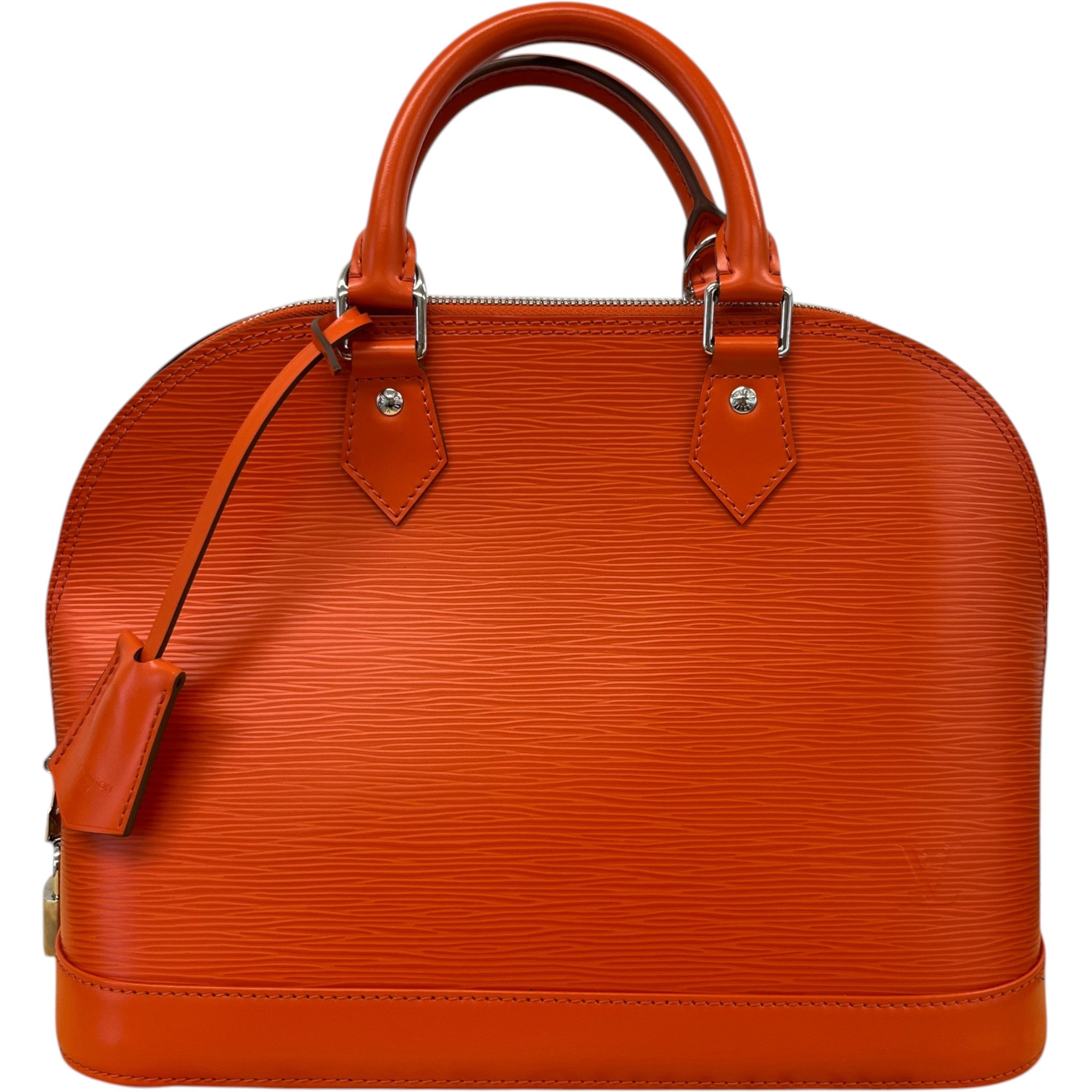 Women's Epi Leather Alma Pm Bag Orange