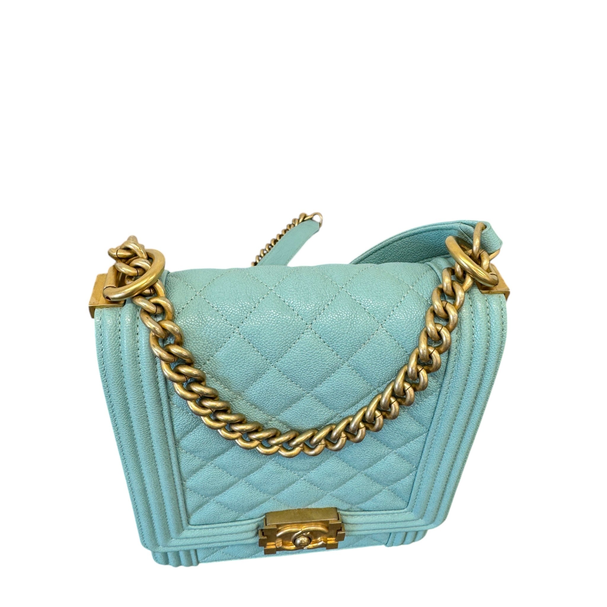 Women's North/South Boy Handbag Blue