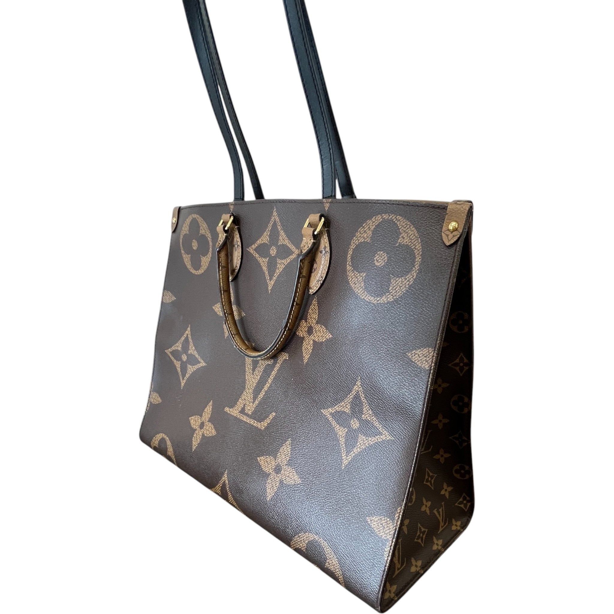 Women's Monogram Onthego Gm Tote Handbag Brown
