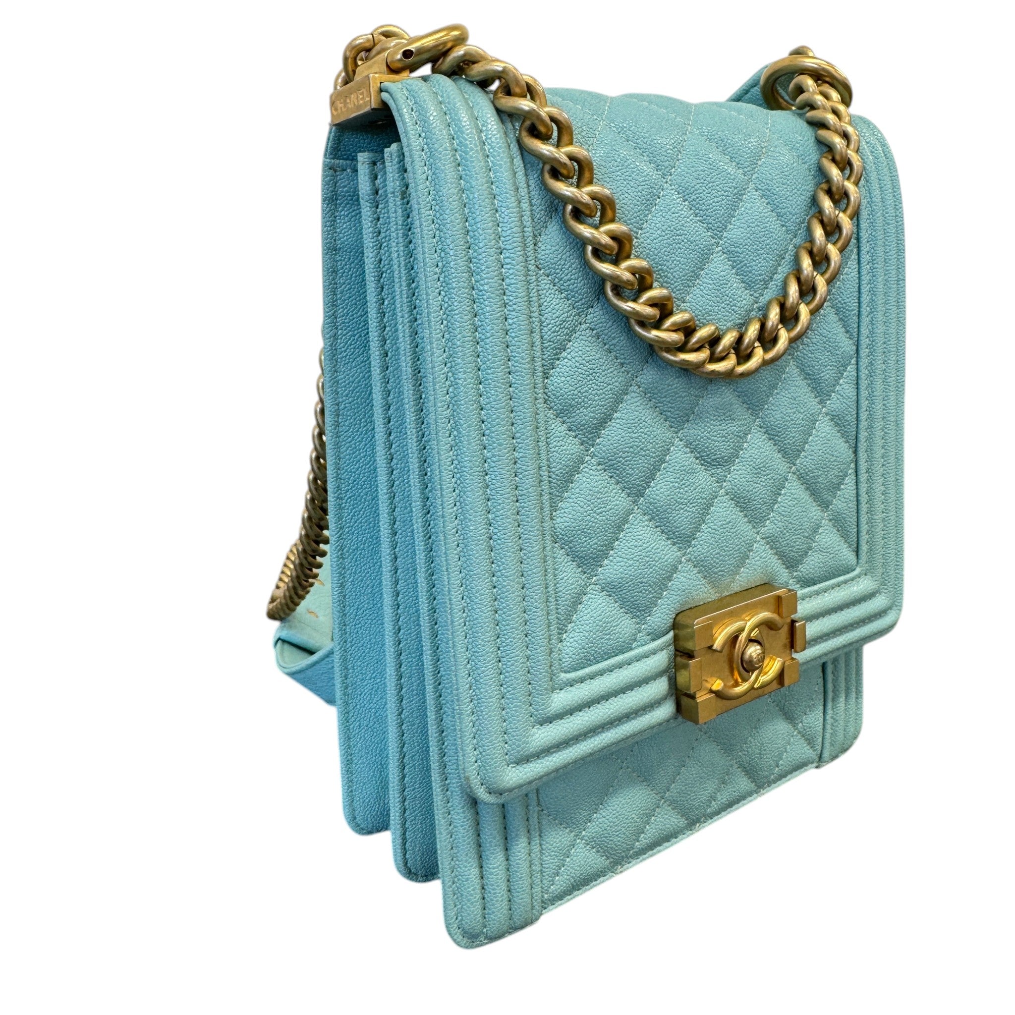 Women's North/South Boy Handbag Blue