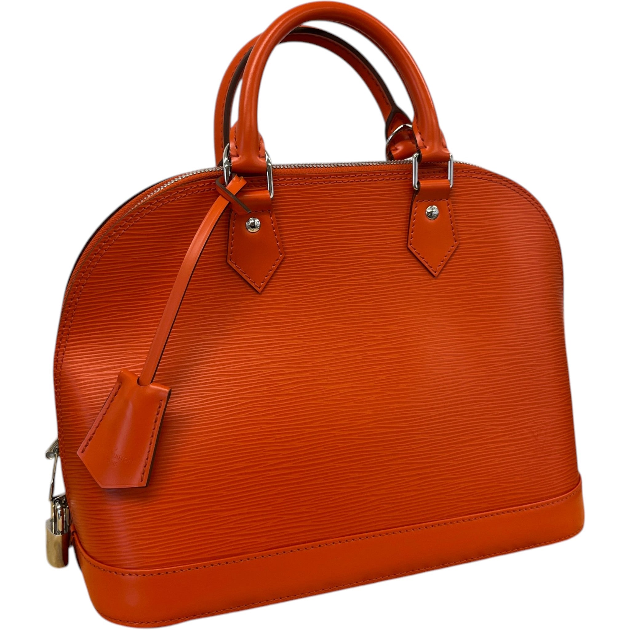 Women's Epi Leather Alma Pm Bag Orange