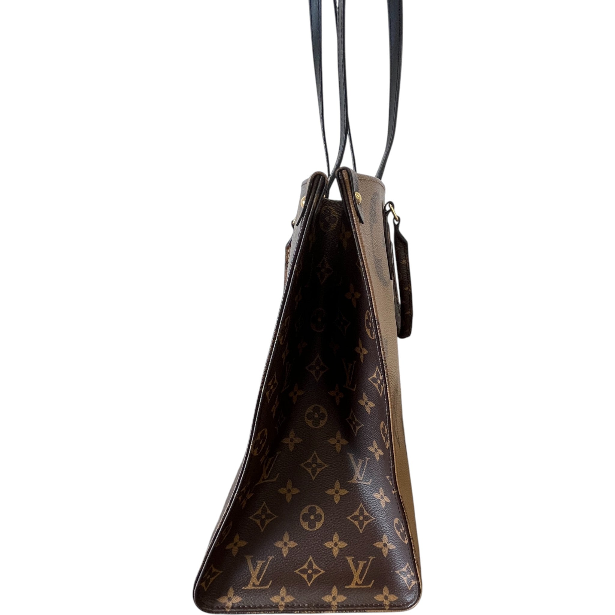 Women's Monogram Onthego Gm Tote Handbag Brown