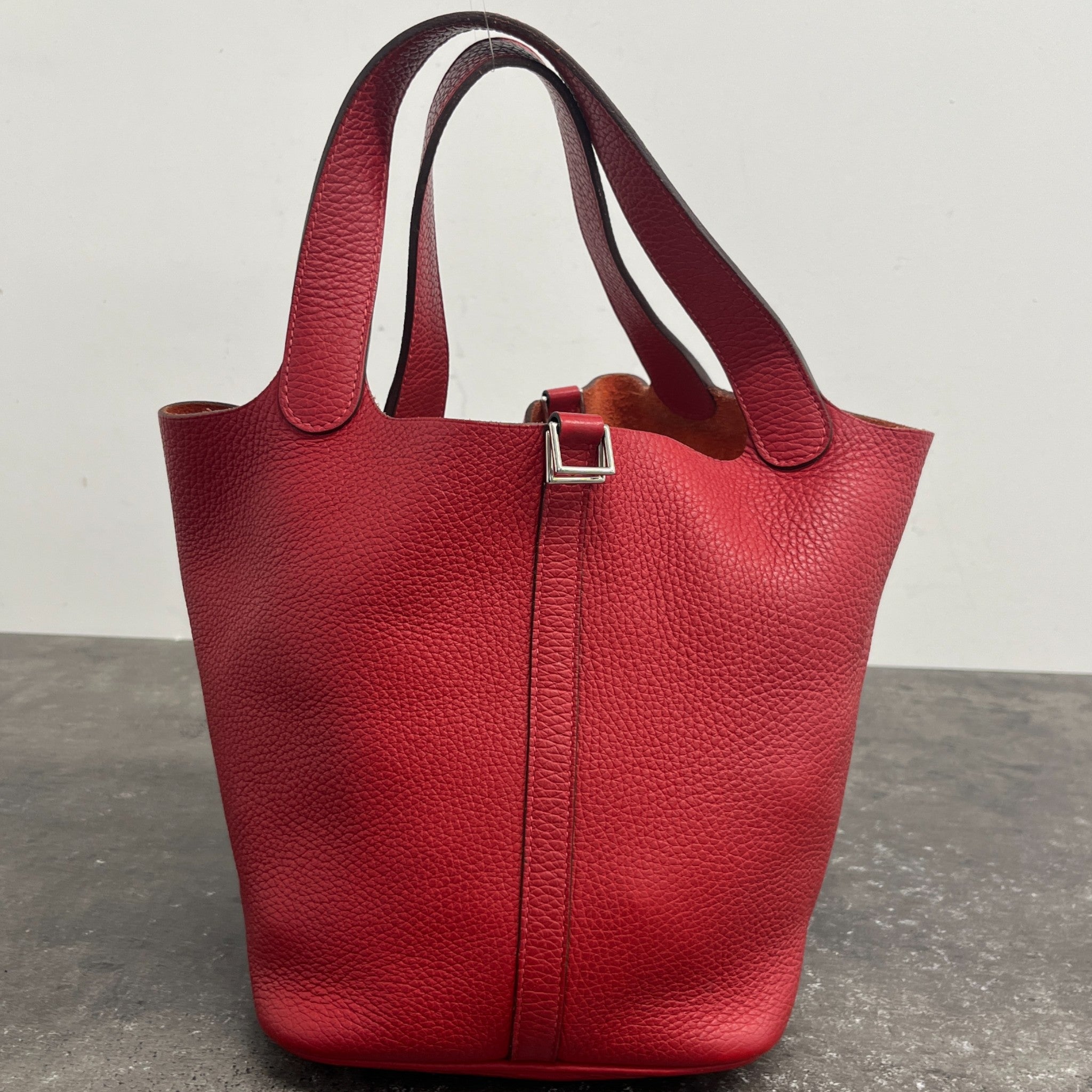 Women's Picotin 22 Clemence Bag Red