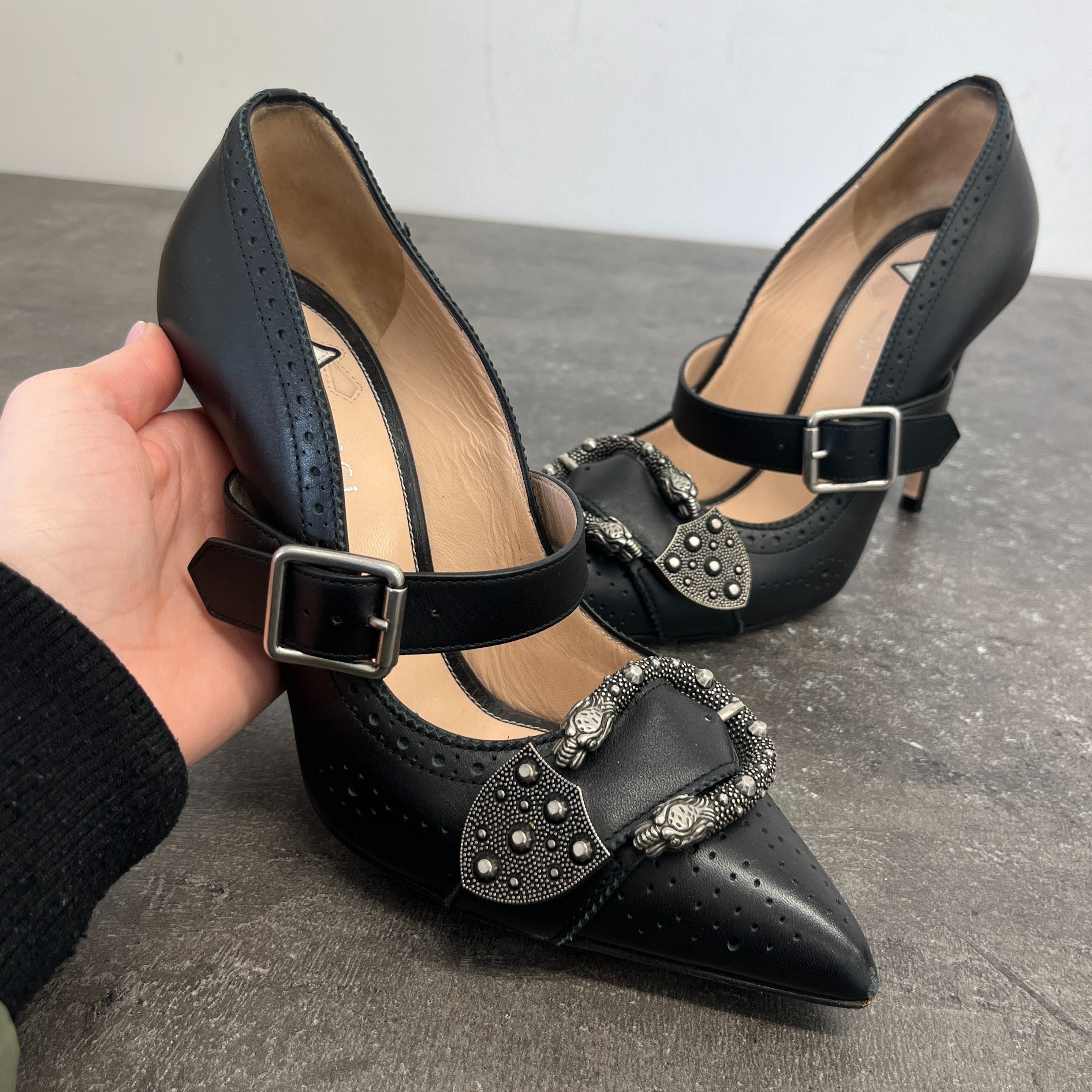 Women's Dionysus Heels Black Size EU 36.5 / UK 3.5