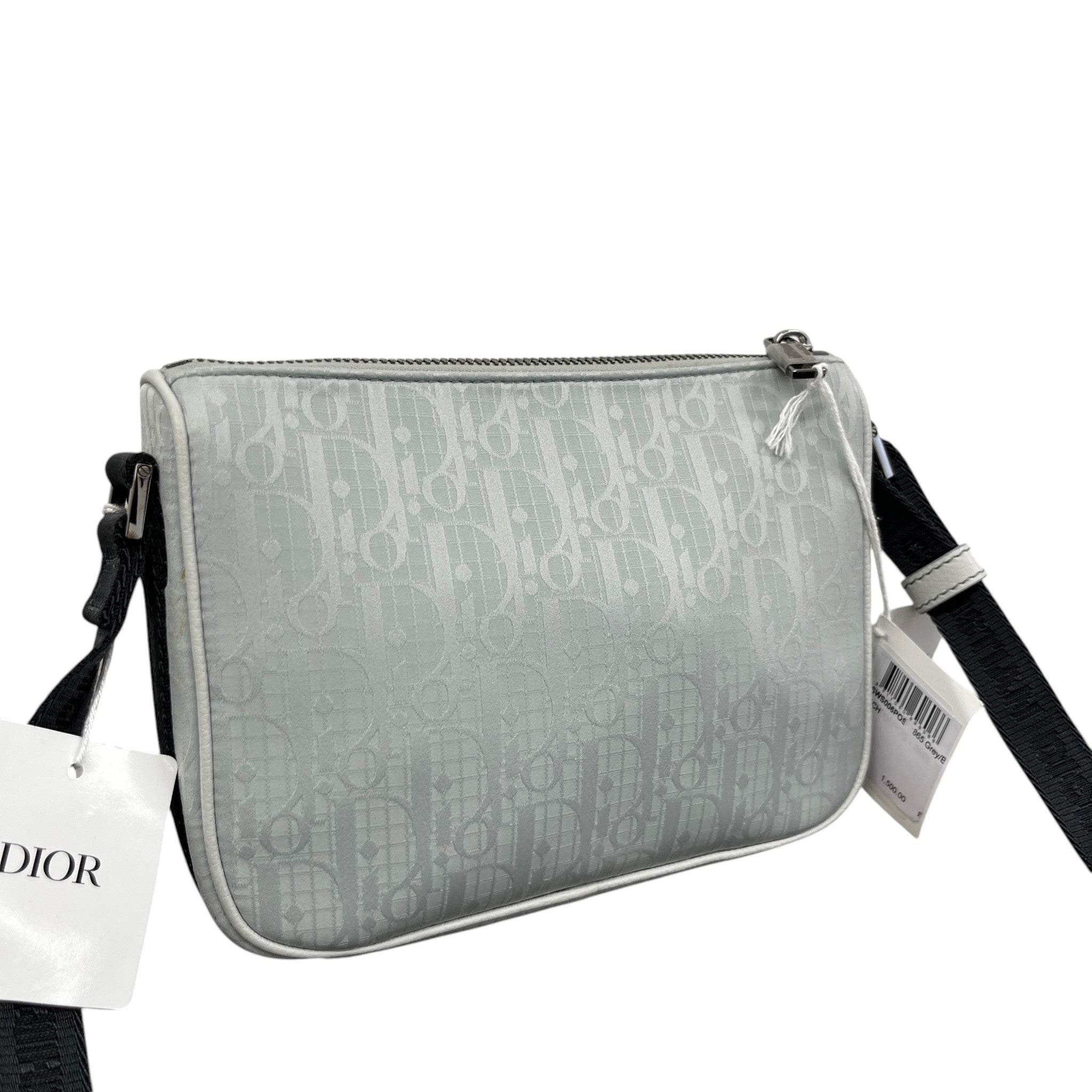 Men's Parley Oblique Mini Messenger Bag Blue