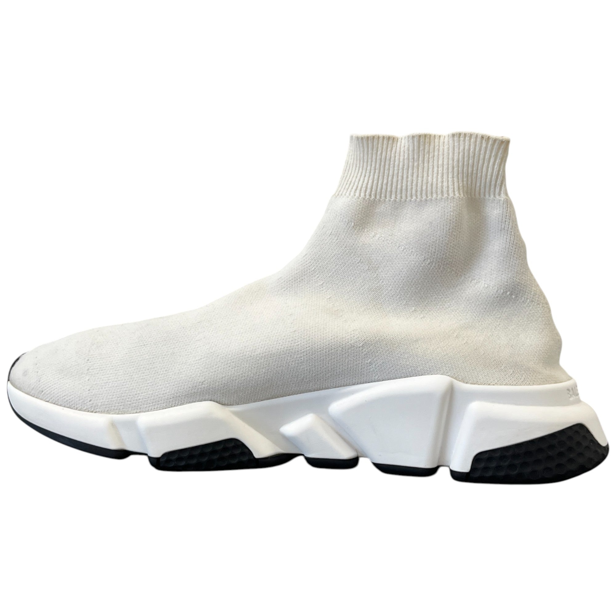 Men's Speed Sock High Trainers White Size EU 41 / UK 7