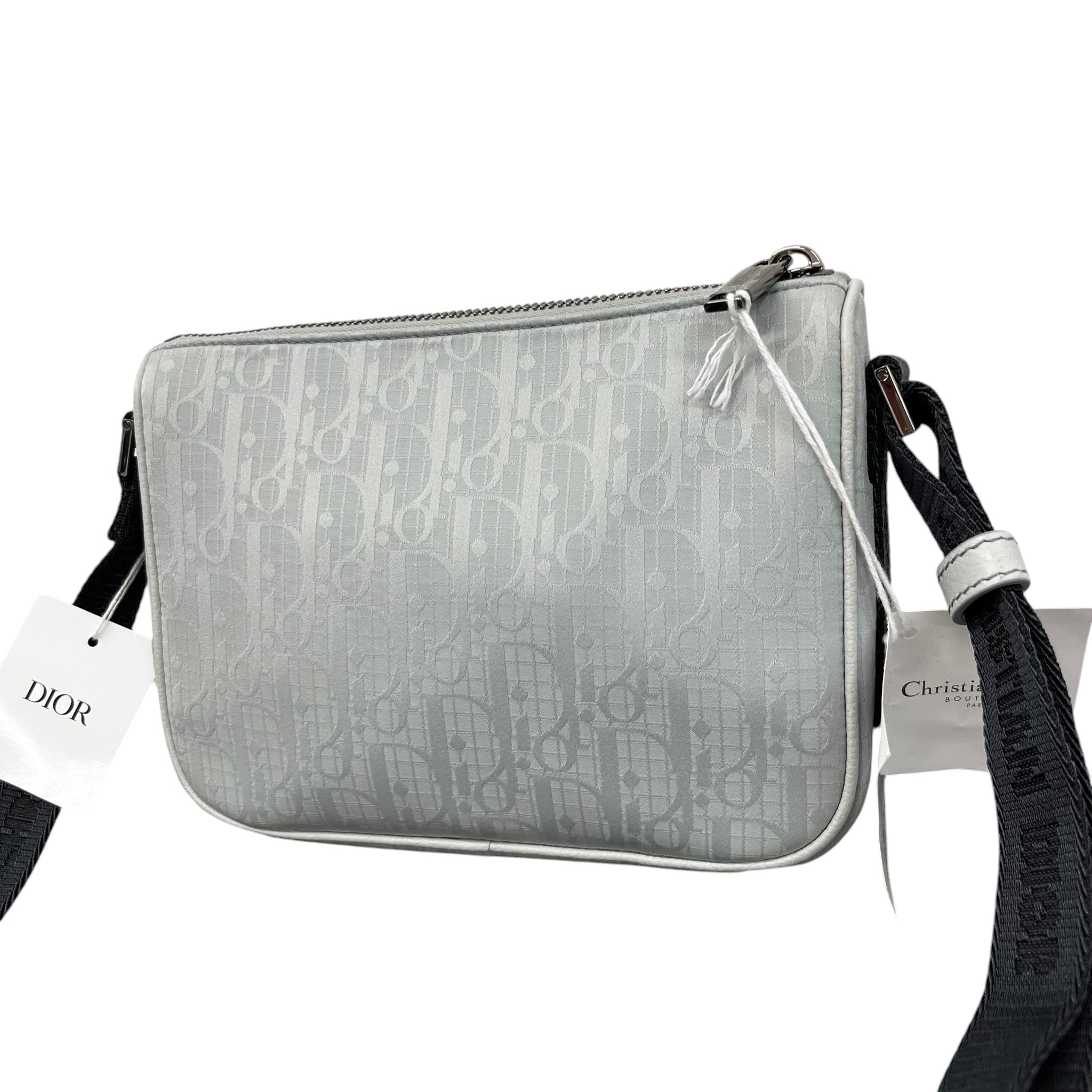 Men's Parley Oblique Mini Messenger Bag Blue