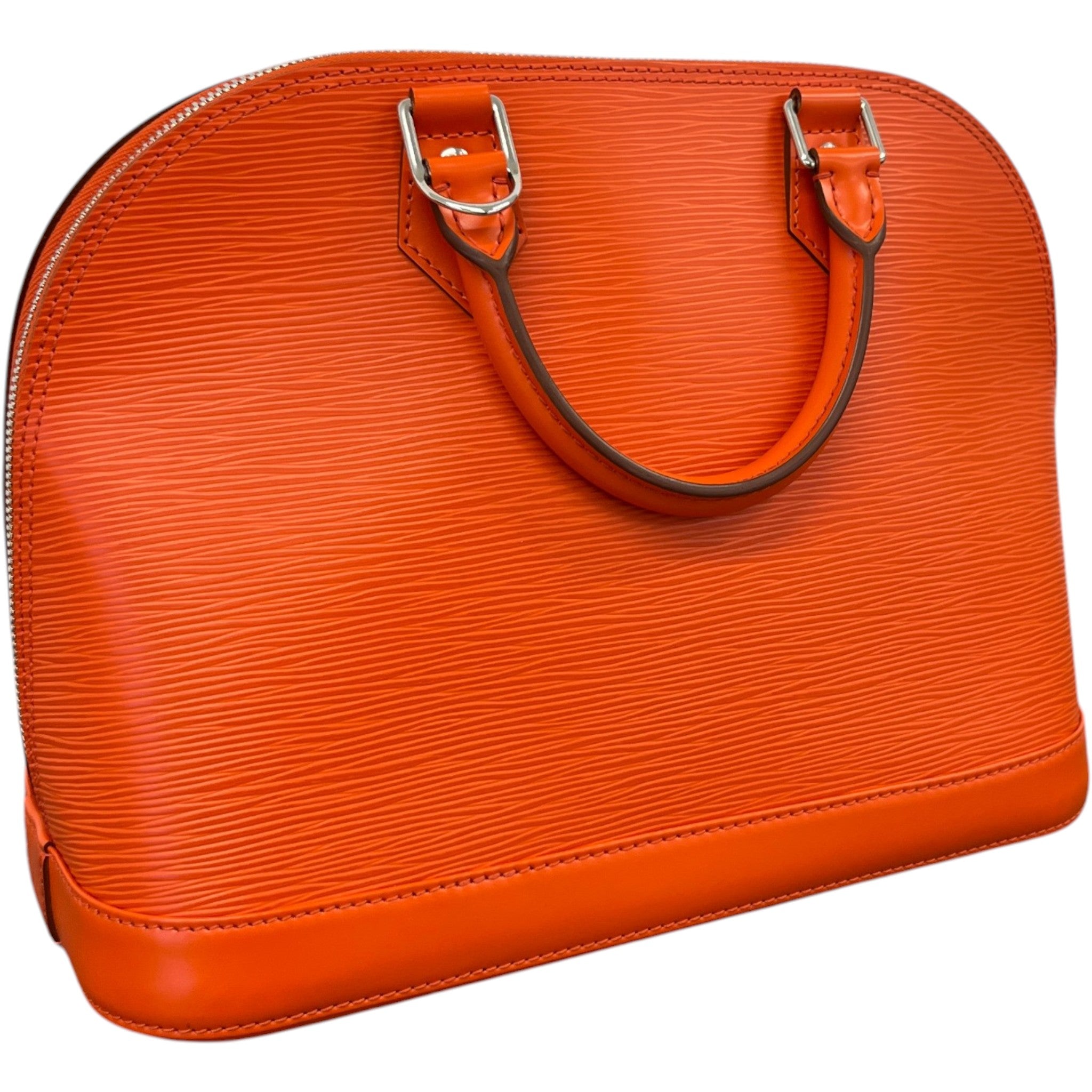 Women's Epi Leather Alma Pm Bag Orange