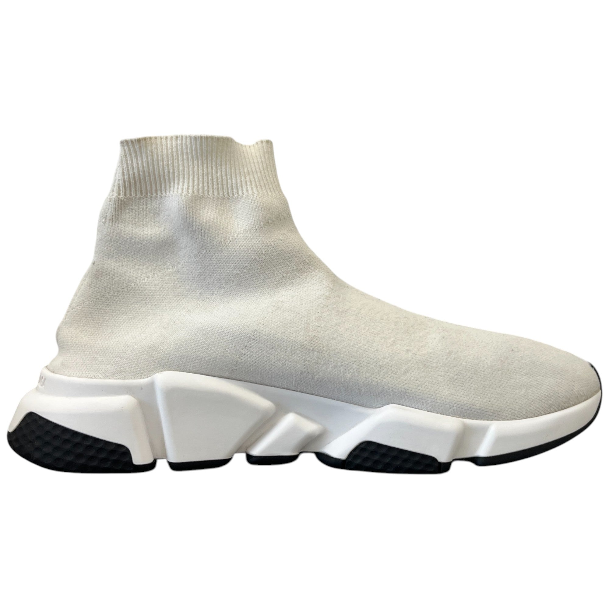 Men's Speed Sock High Trainers White Size EU 41 / UK 7