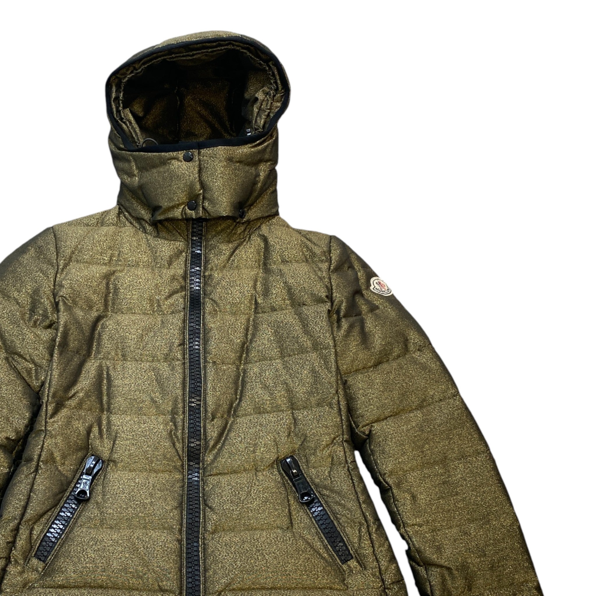 Women's Zorille Down Jacket Gold Size 0 / UK 8