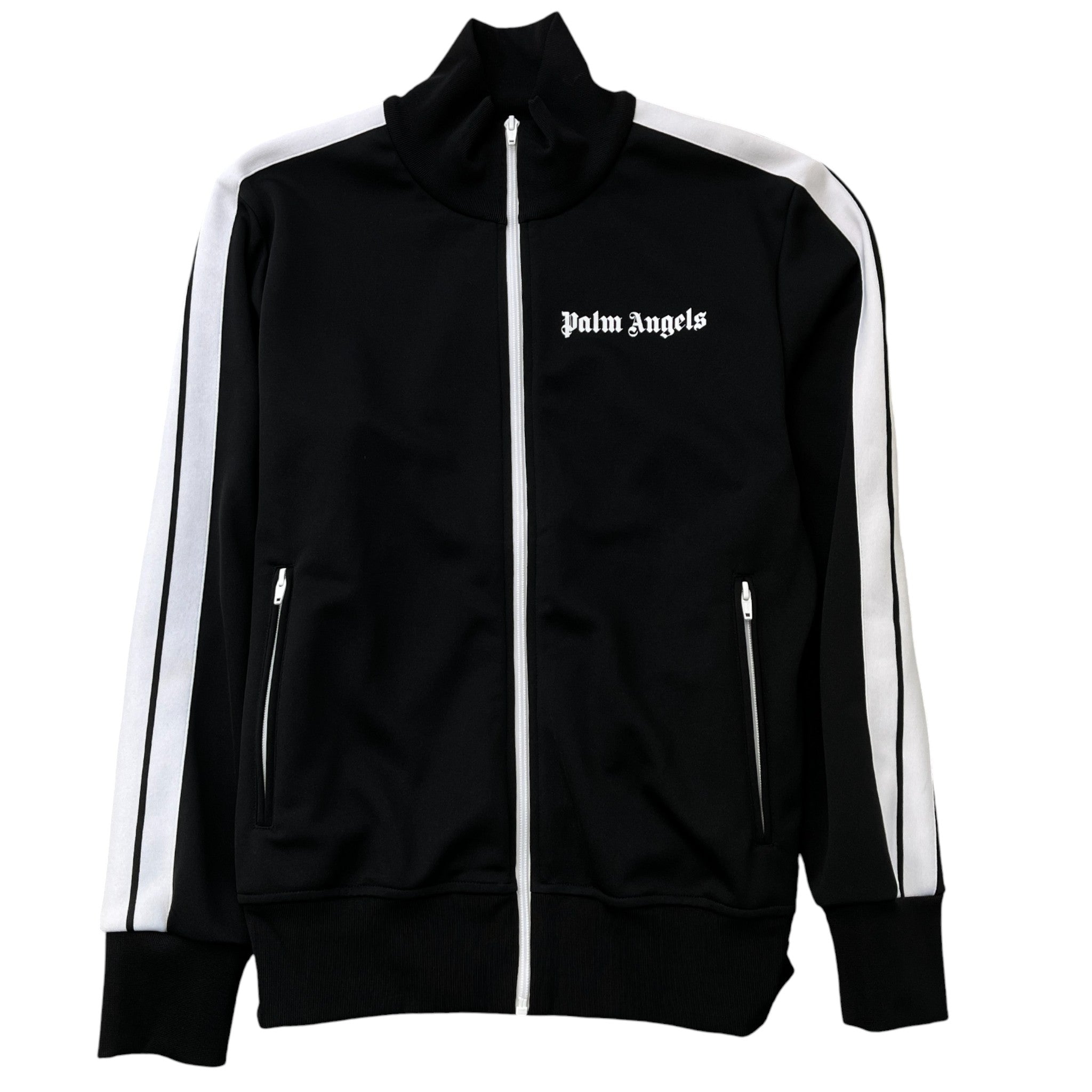 Men's Logo Track Jacket Black Size M