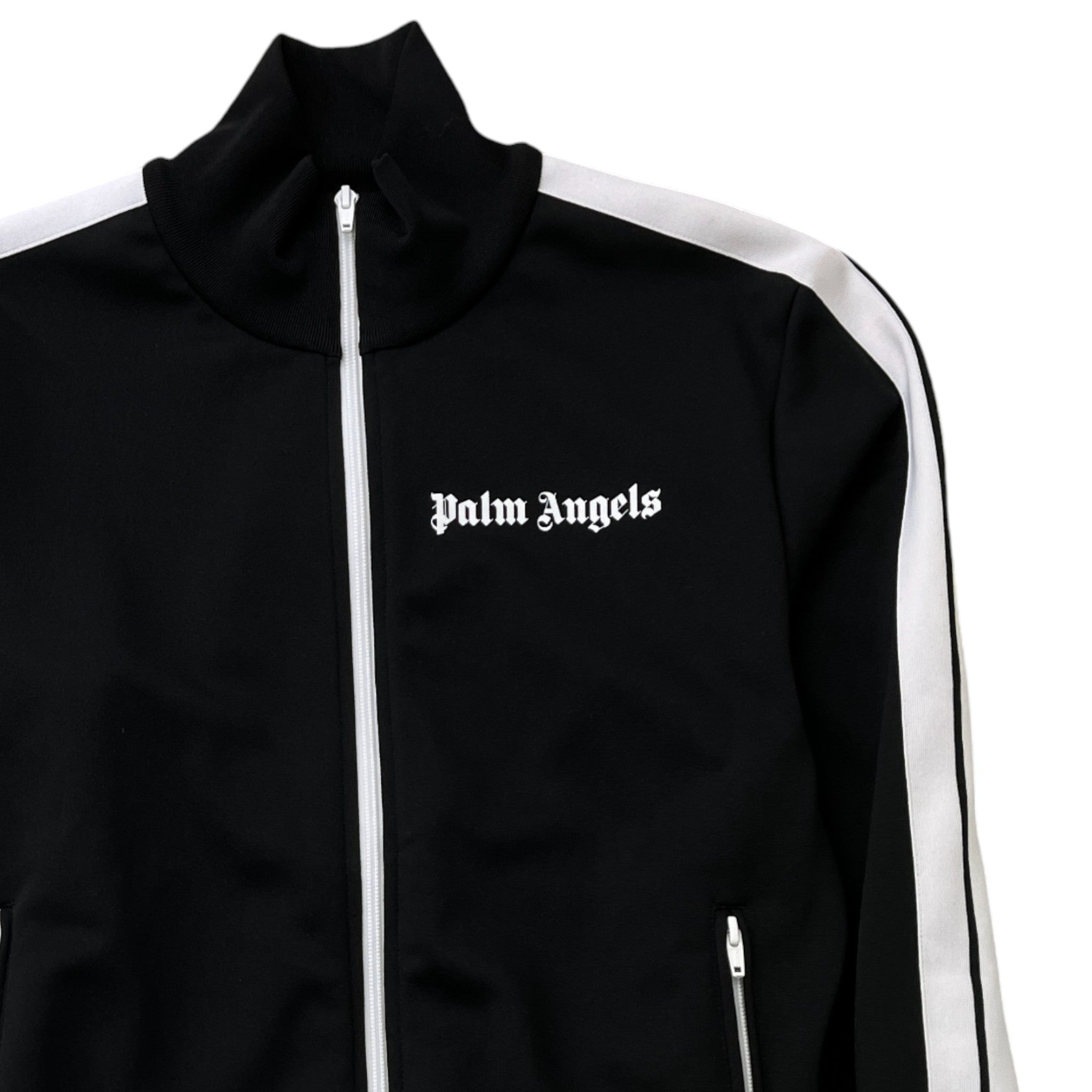 Men's Logo Track Jacket Black Size M