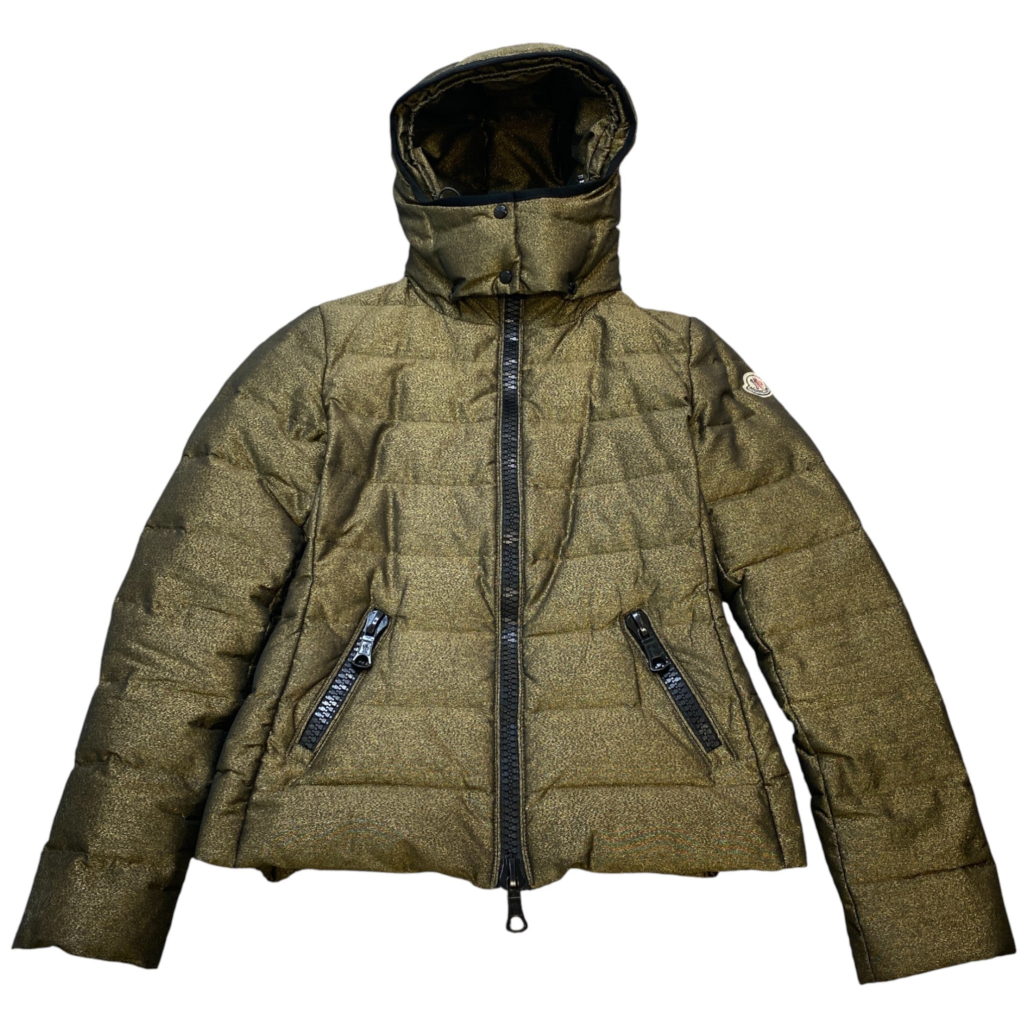 Women's Zorille Down Jacket Gold Size 0 / UK 8