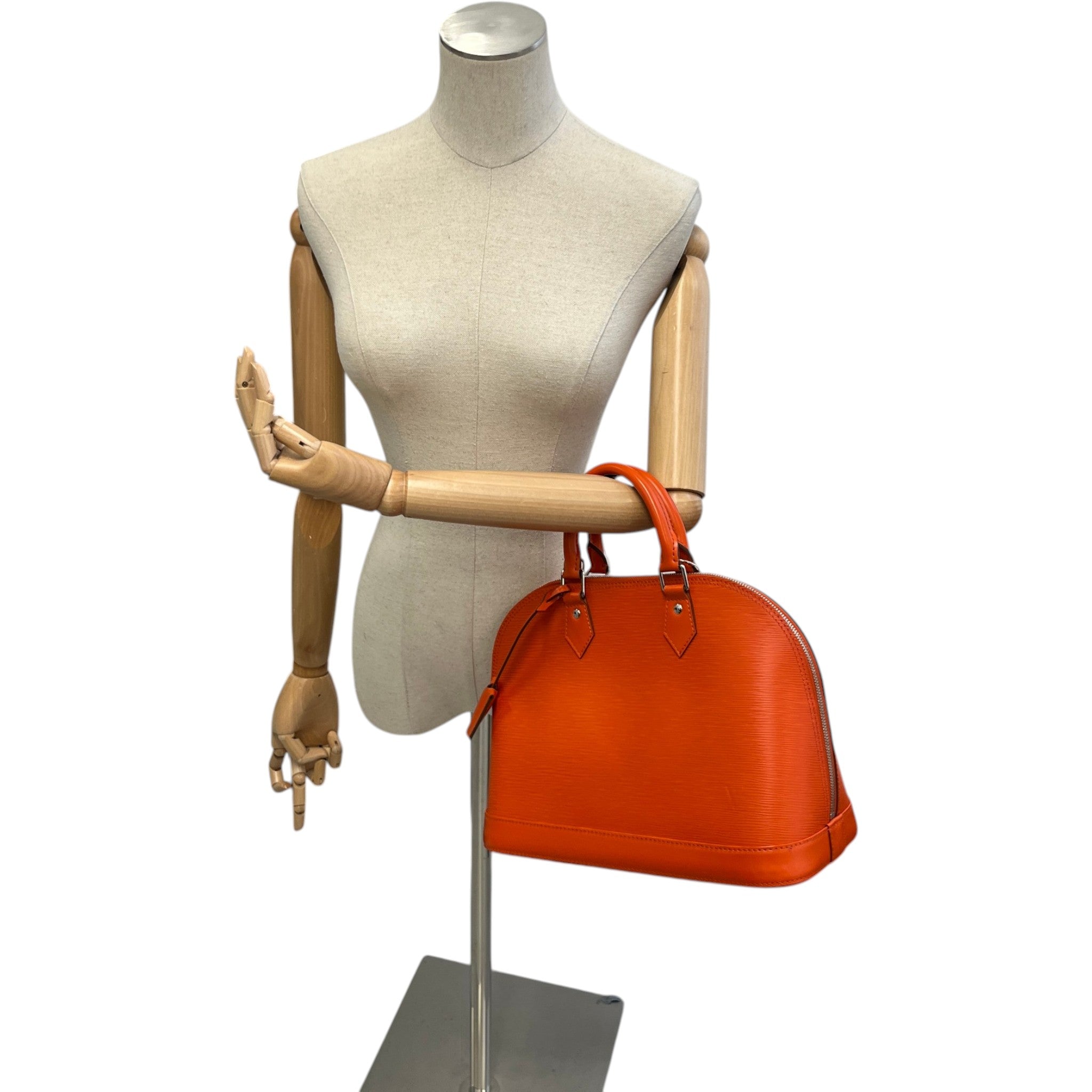 Women's Epi Leather Alma Pm Bag Orange