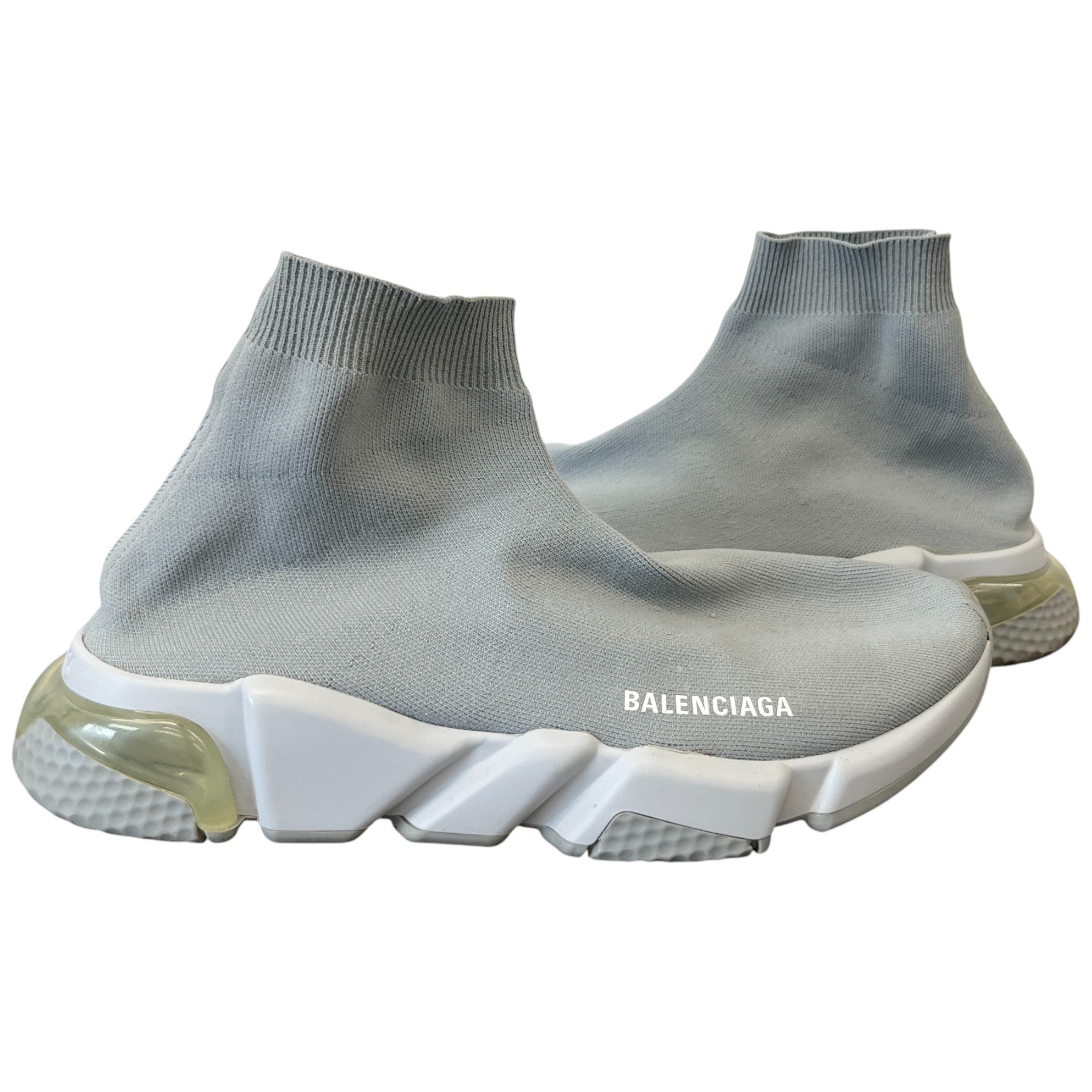 Men's Speed Sock High Trainers Grey Size EU 42 / UK 8