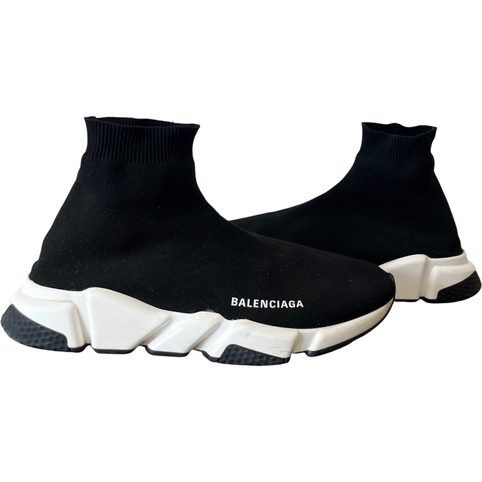 Men's Speed Sock High Trainers Black Size EU 42 / UK 8