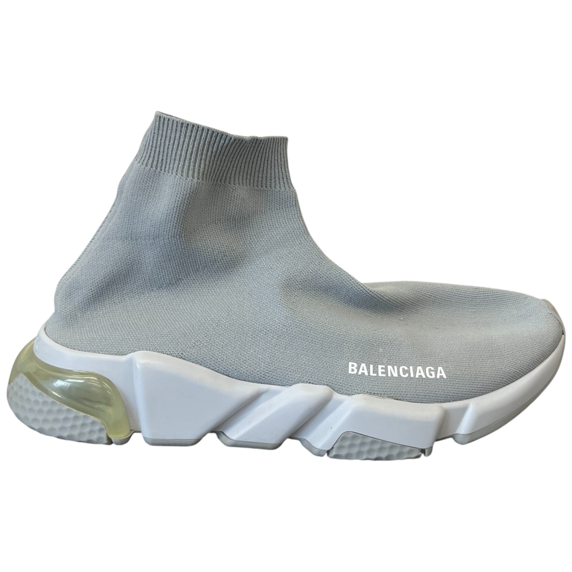 Men's Speed Sock High Trainers Grey Size EU 42 / UK 8