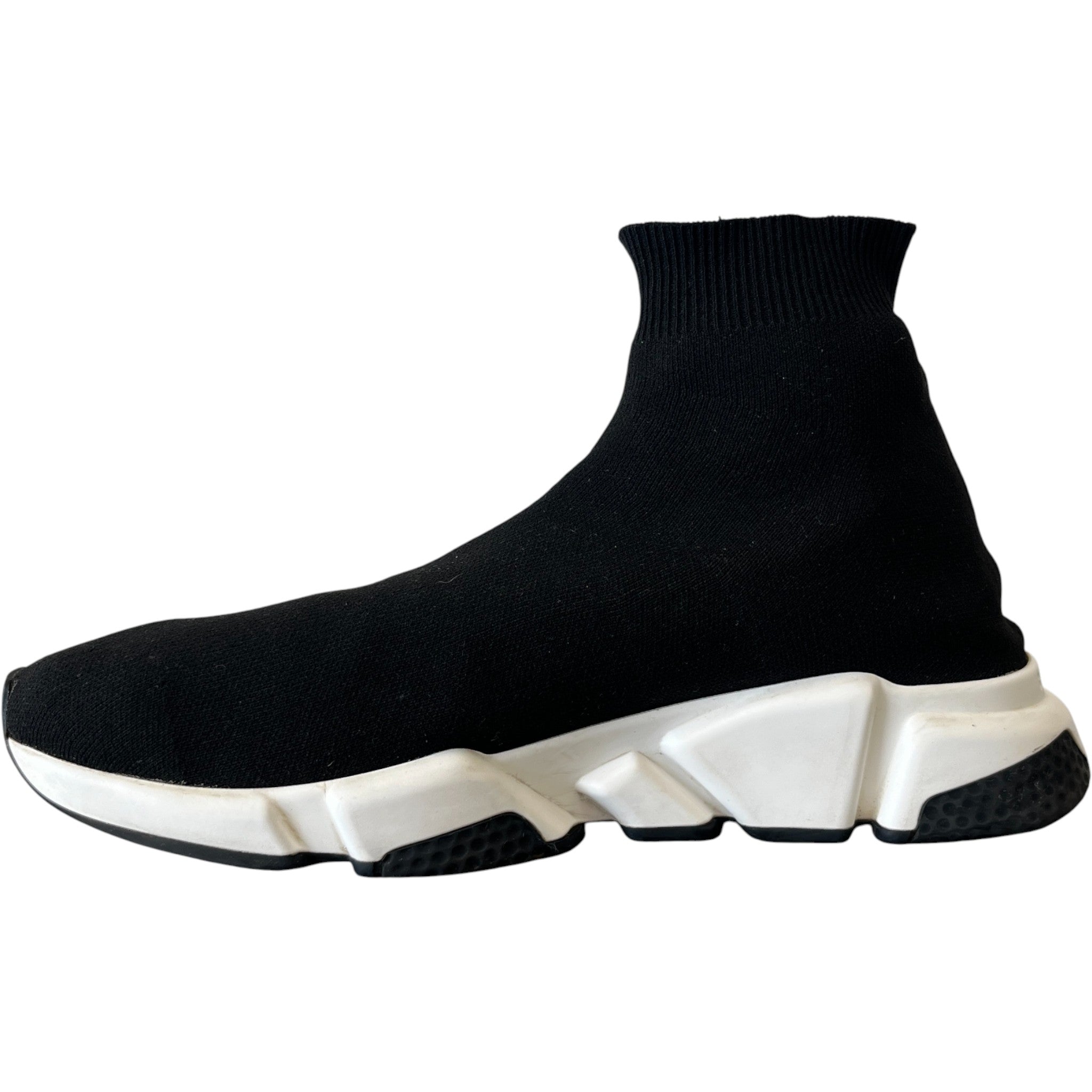 Men's Speed Sock High Trainers Black Size EU 42 / UK 8