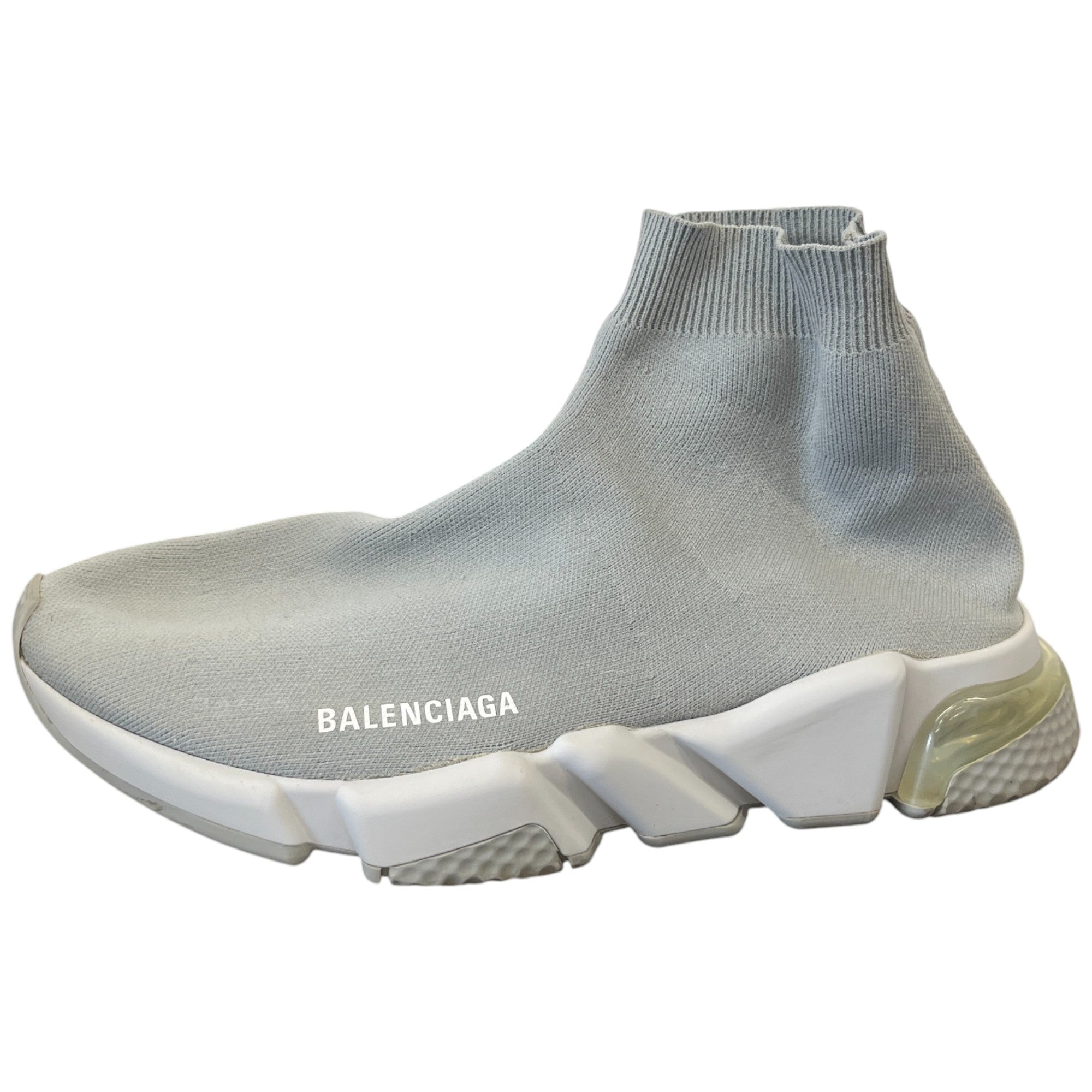 Men's Speed Sock High Trainers Grey Size EU 42 / UK 8