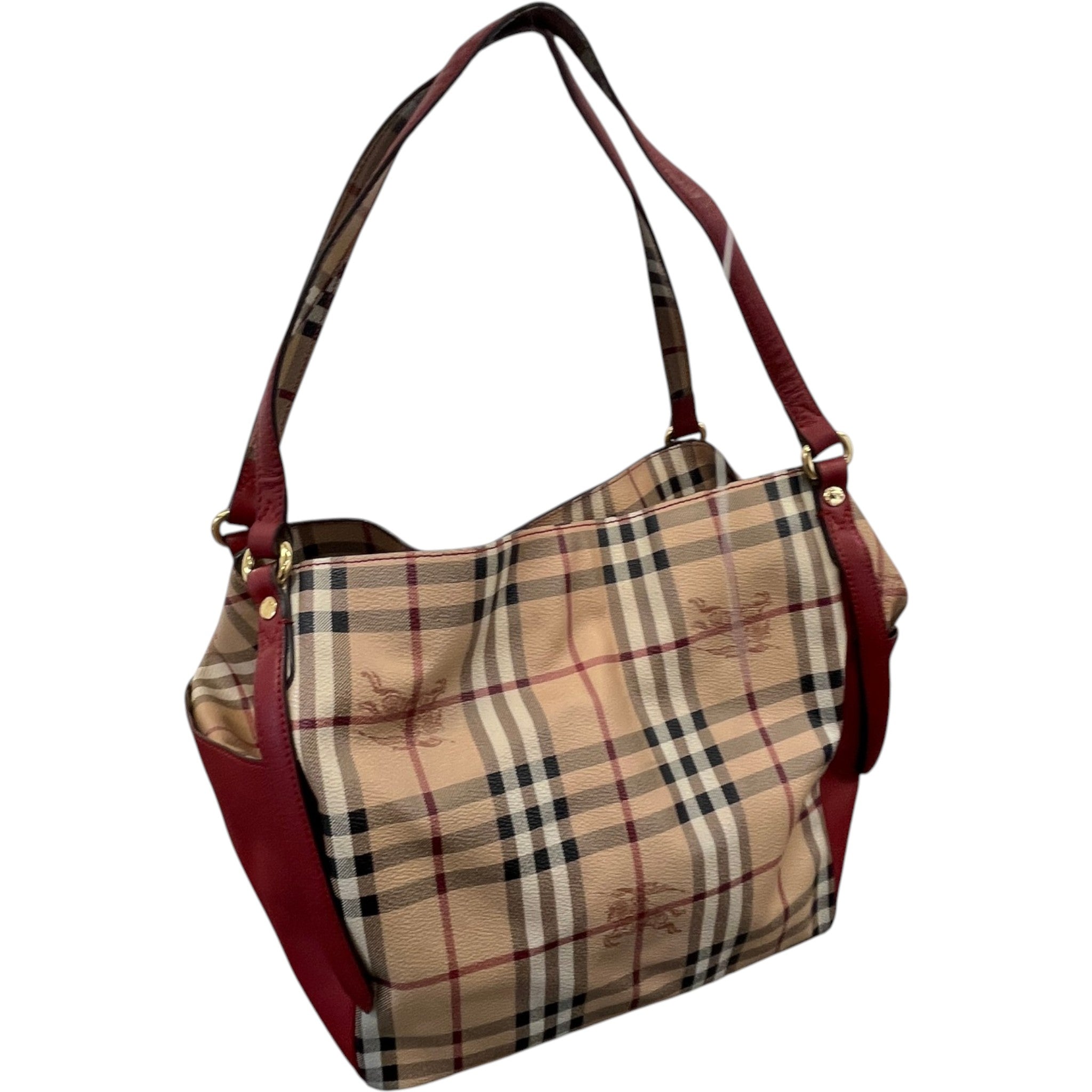 Women's Haymarket Check Canterbury Tote Bag Beige