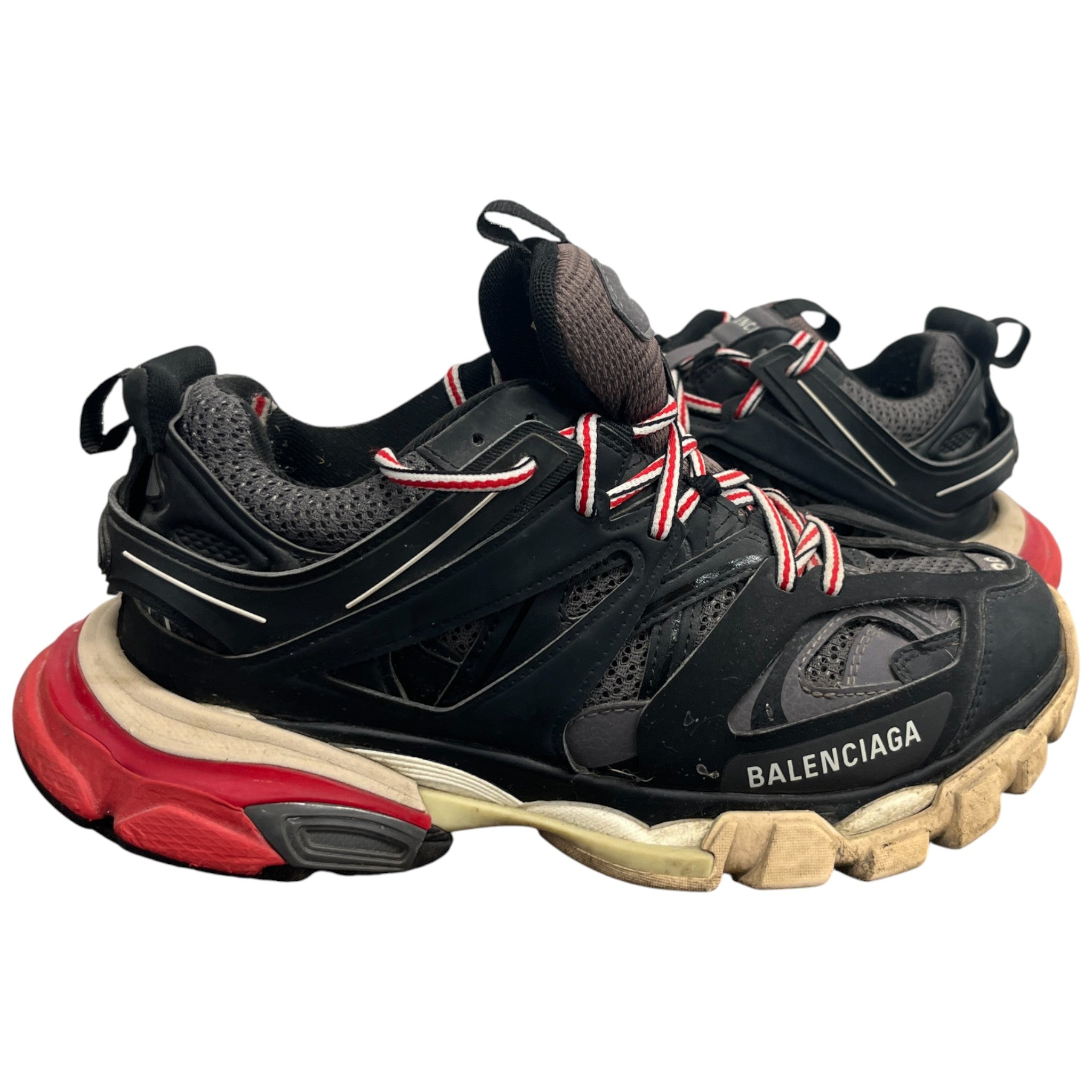 Men's Track Low Trainers Black Size EU 40 / UK 6