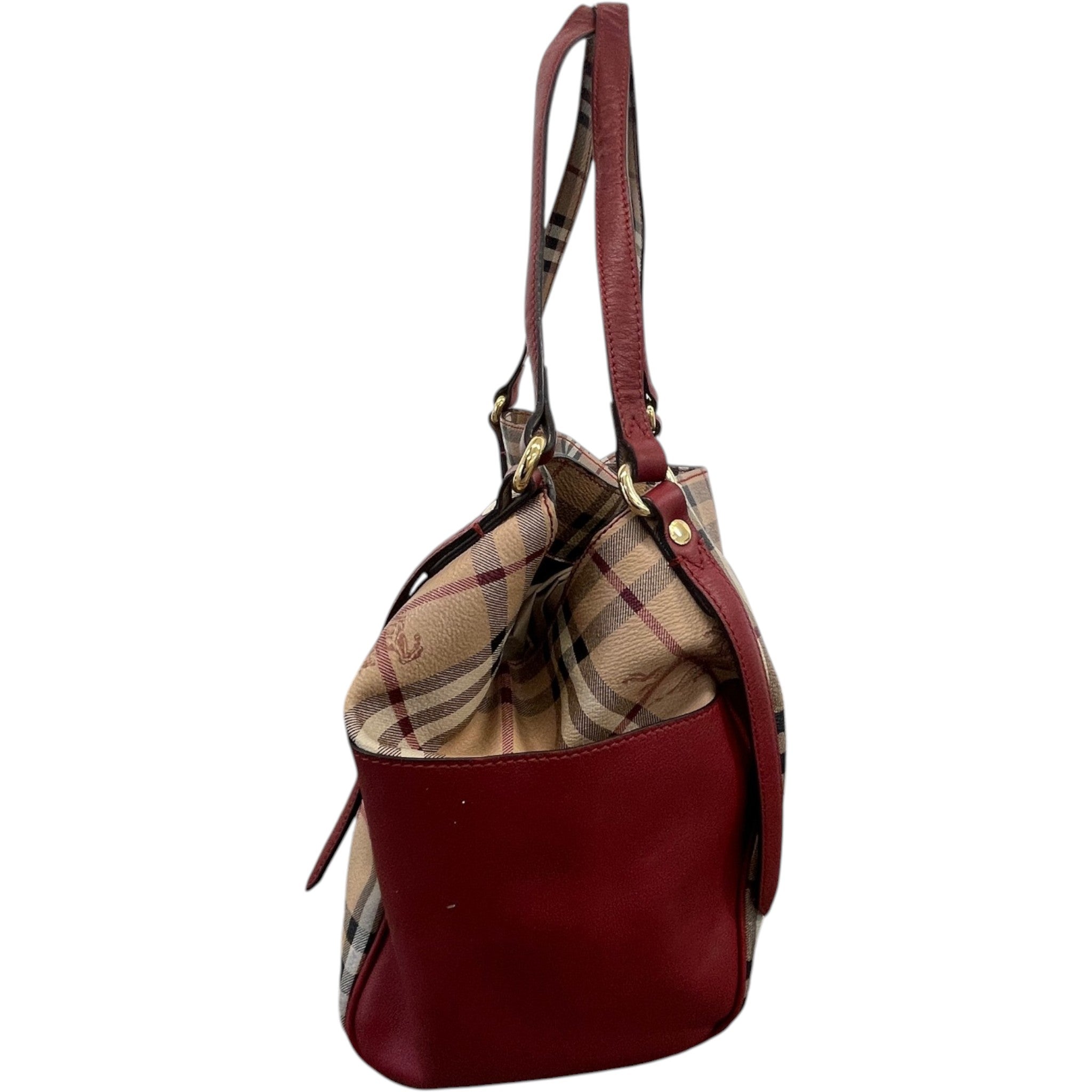 Women's Haymarket Check Canterbury Tote Bag Beige