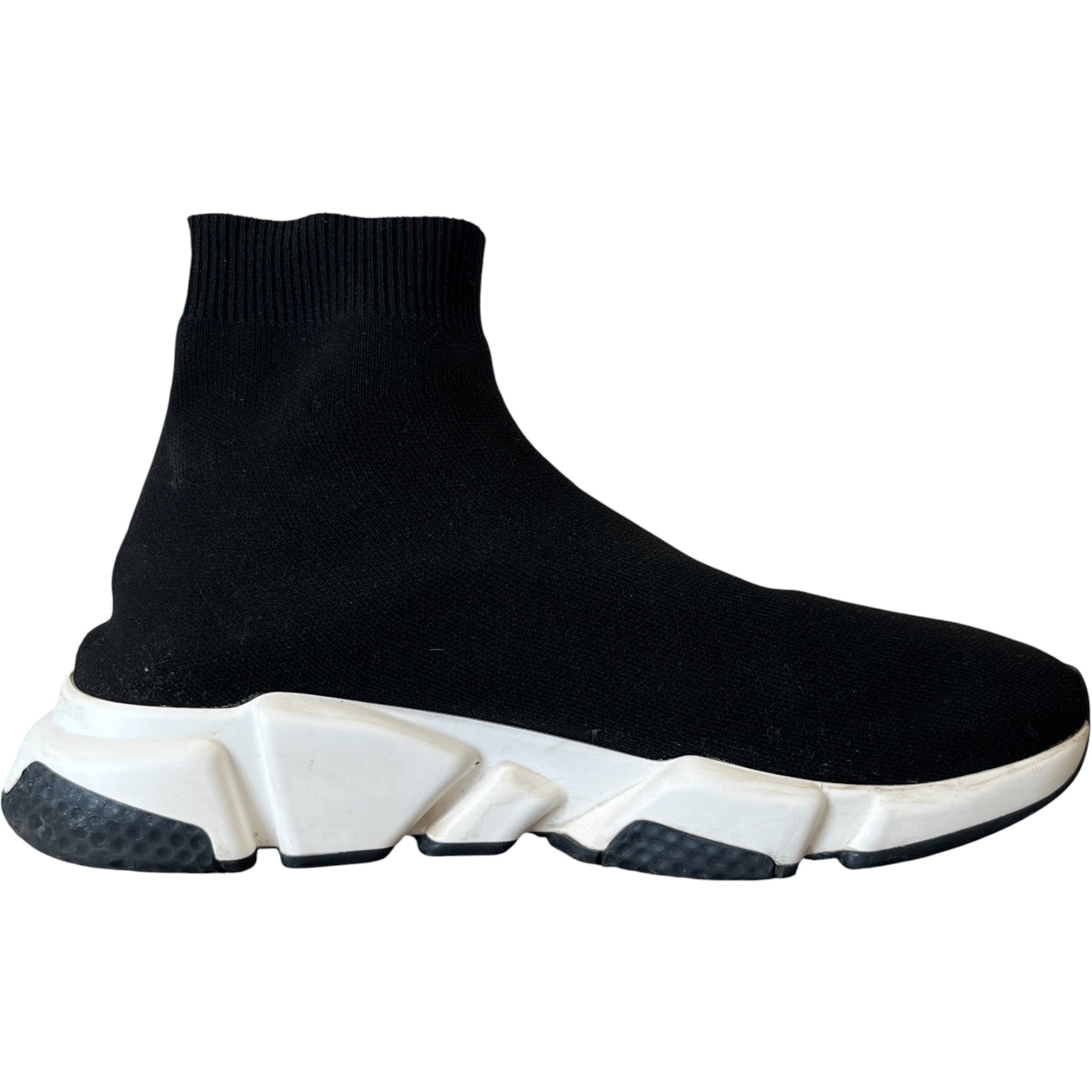 Men's Speed Sock High Trainers Black Size EU 42 / UK 8