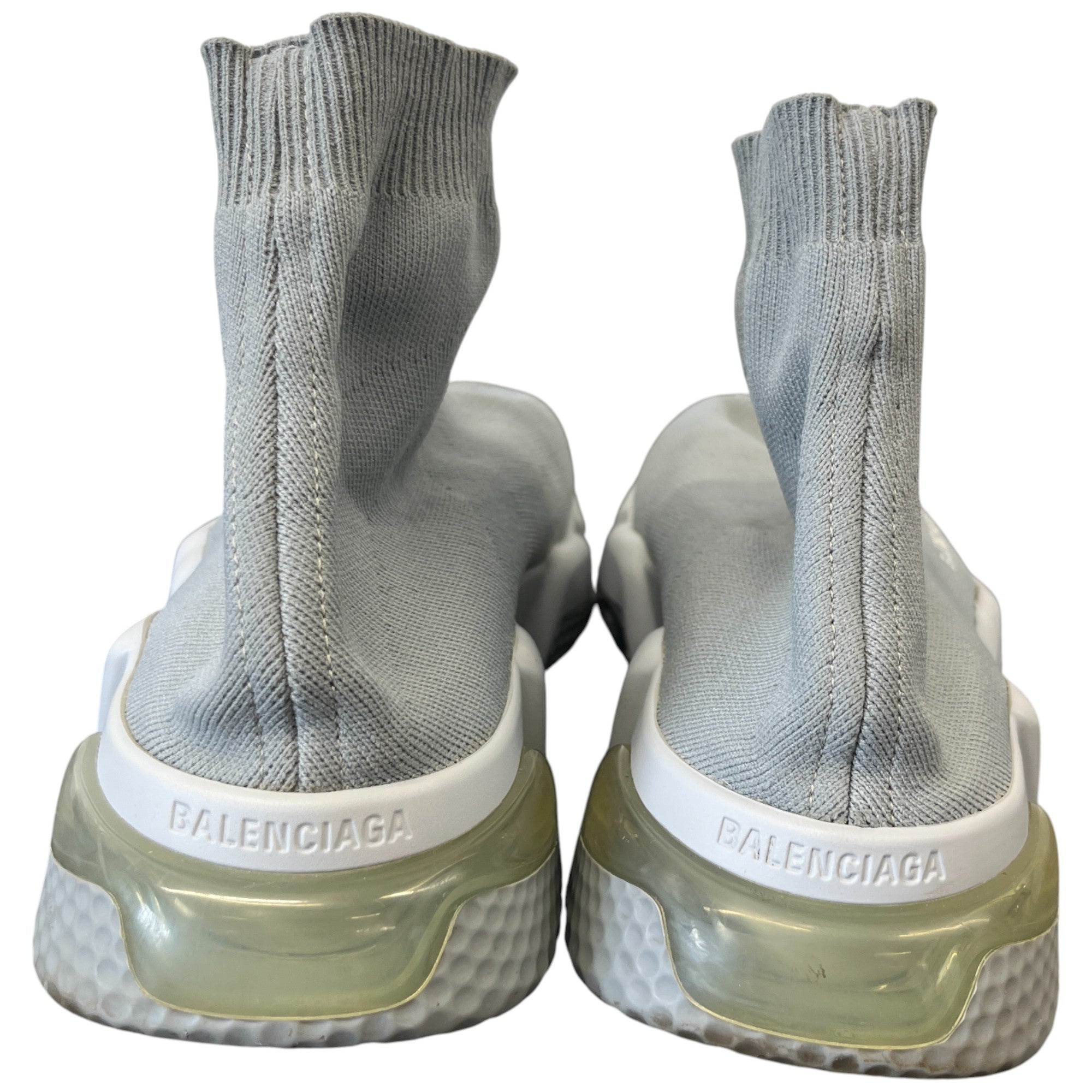 Men's Speed Sock High Trainers Grey Size EU 42 / UK 8