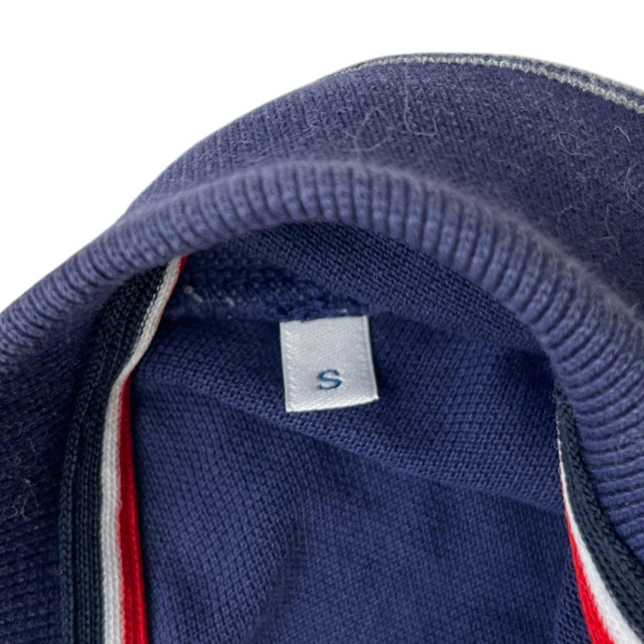 Men's Maglia Polo Shirt Navy Size S