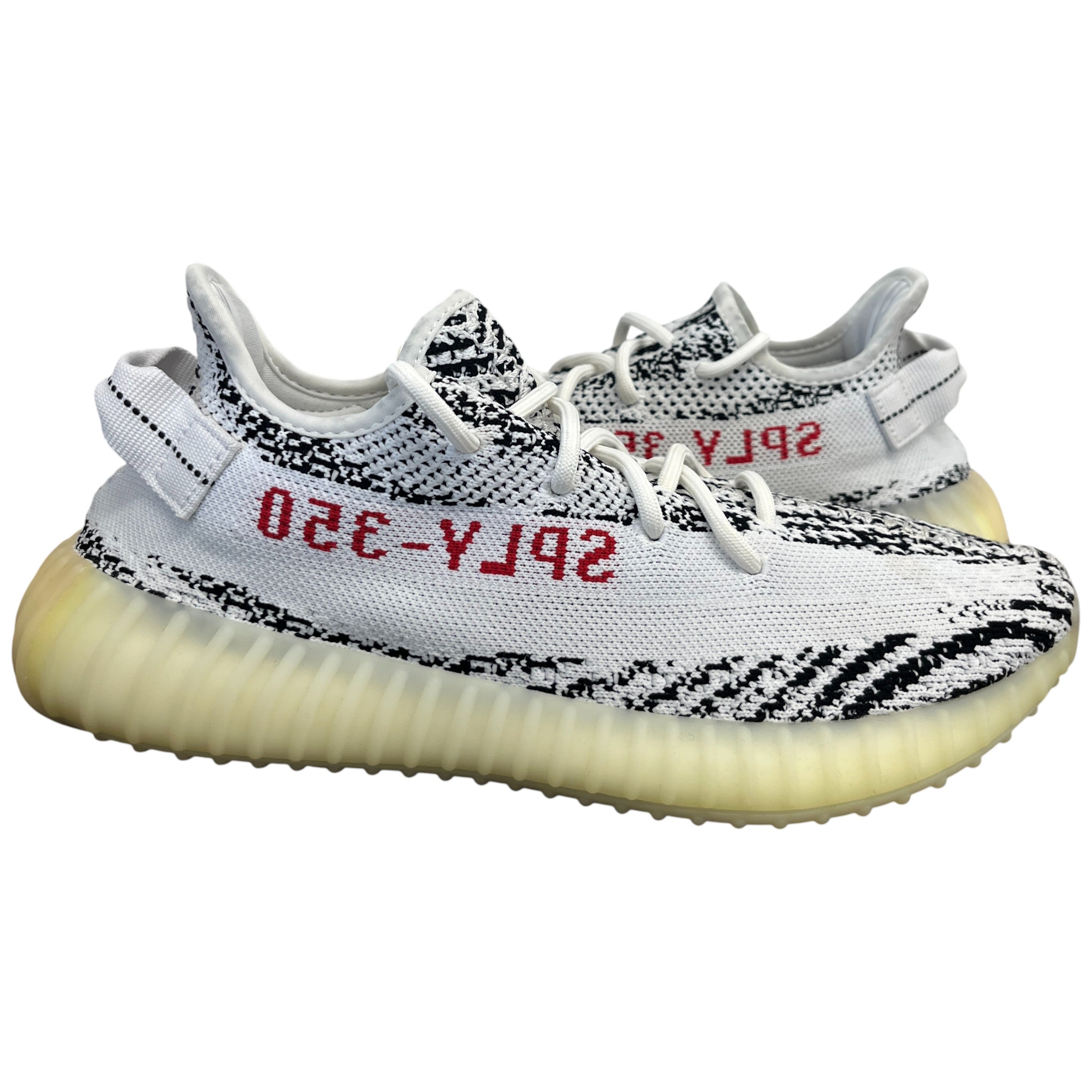 Men's Boost 350 Low Trainers White Size EU 42.5 / UK 8.5