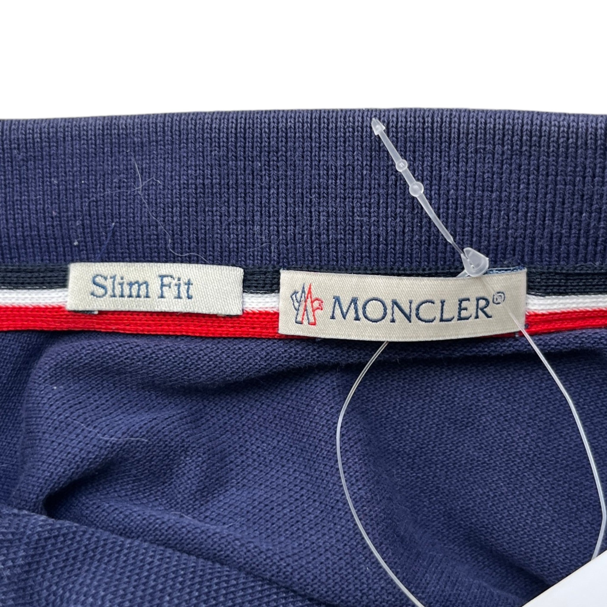 Men's Maglia Polo Shirt Navy Size S