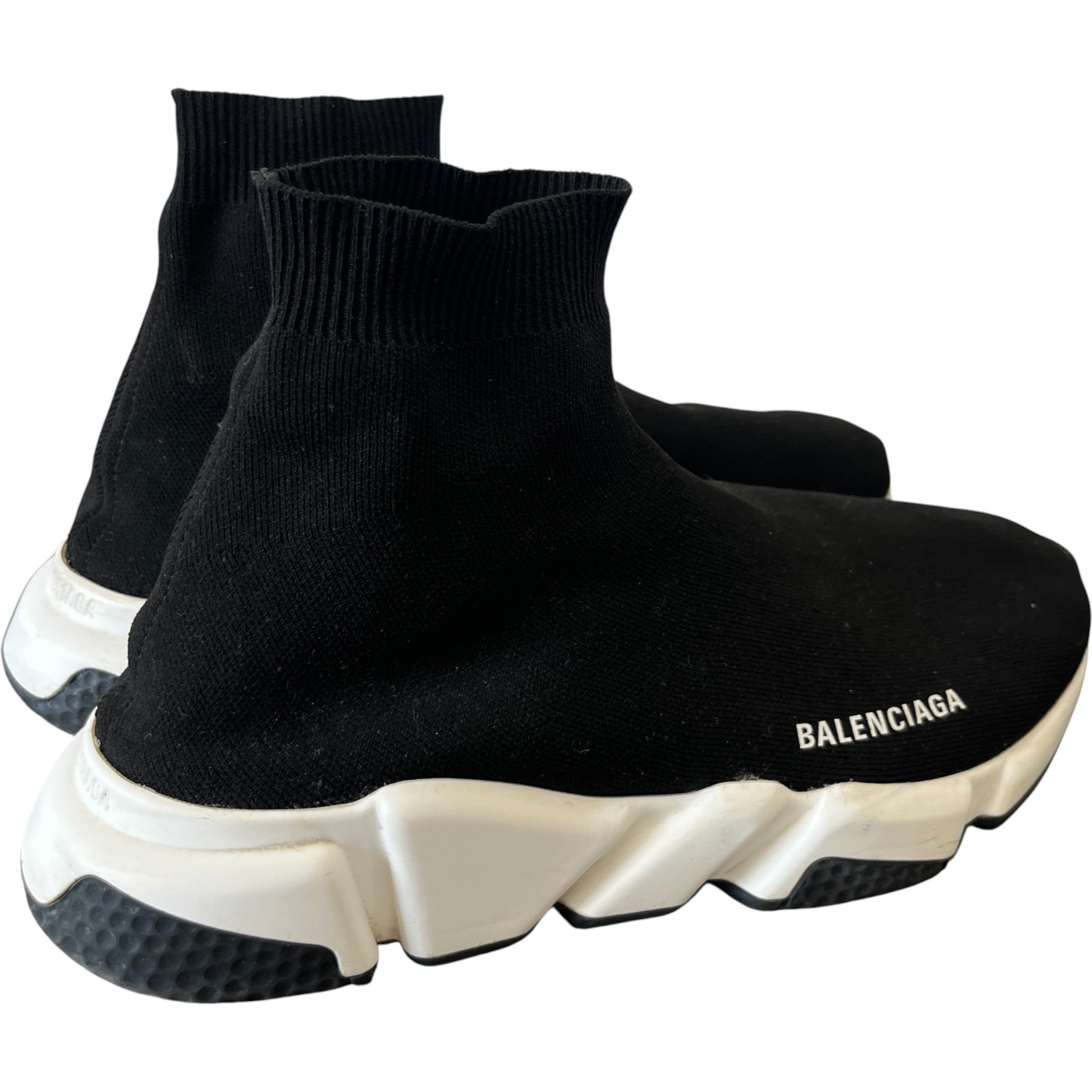 Men's Speed Sock High Trainers Black Size EU 42 / UK 8