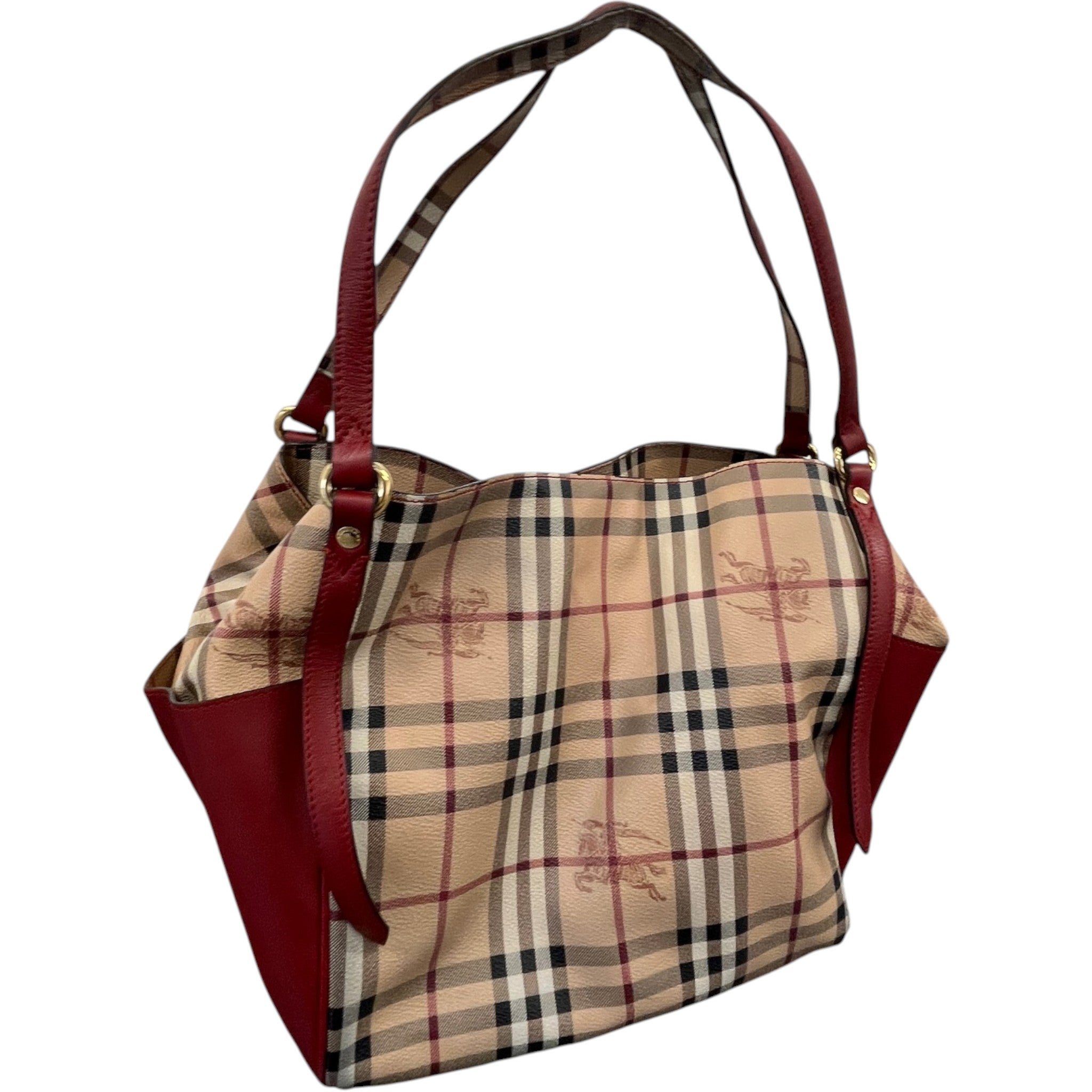 Women's Haymarket Check Canterbury Tote Bag Beige