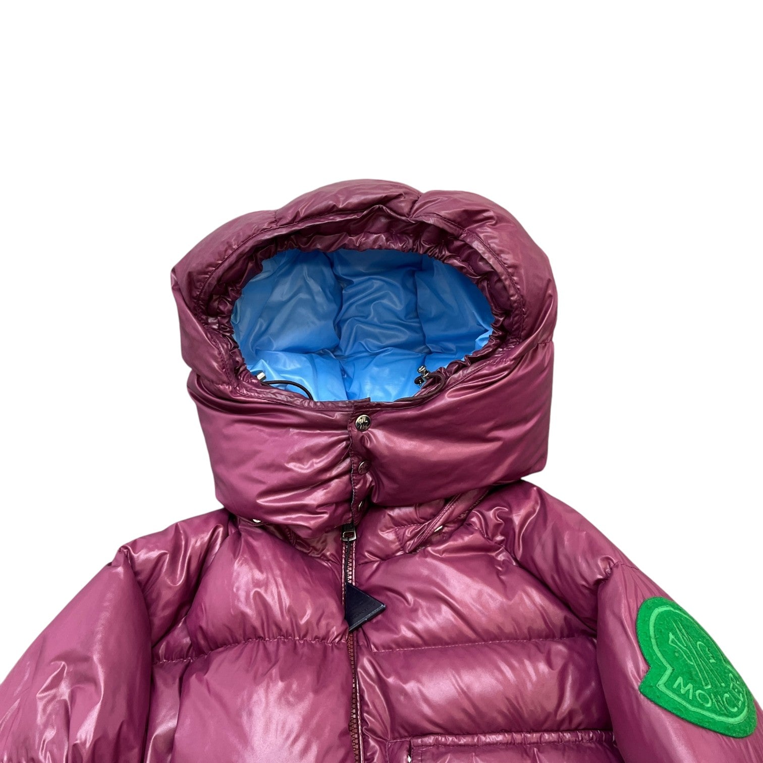 Men's Barthet Down Jacket Burgundy Size 2 / M