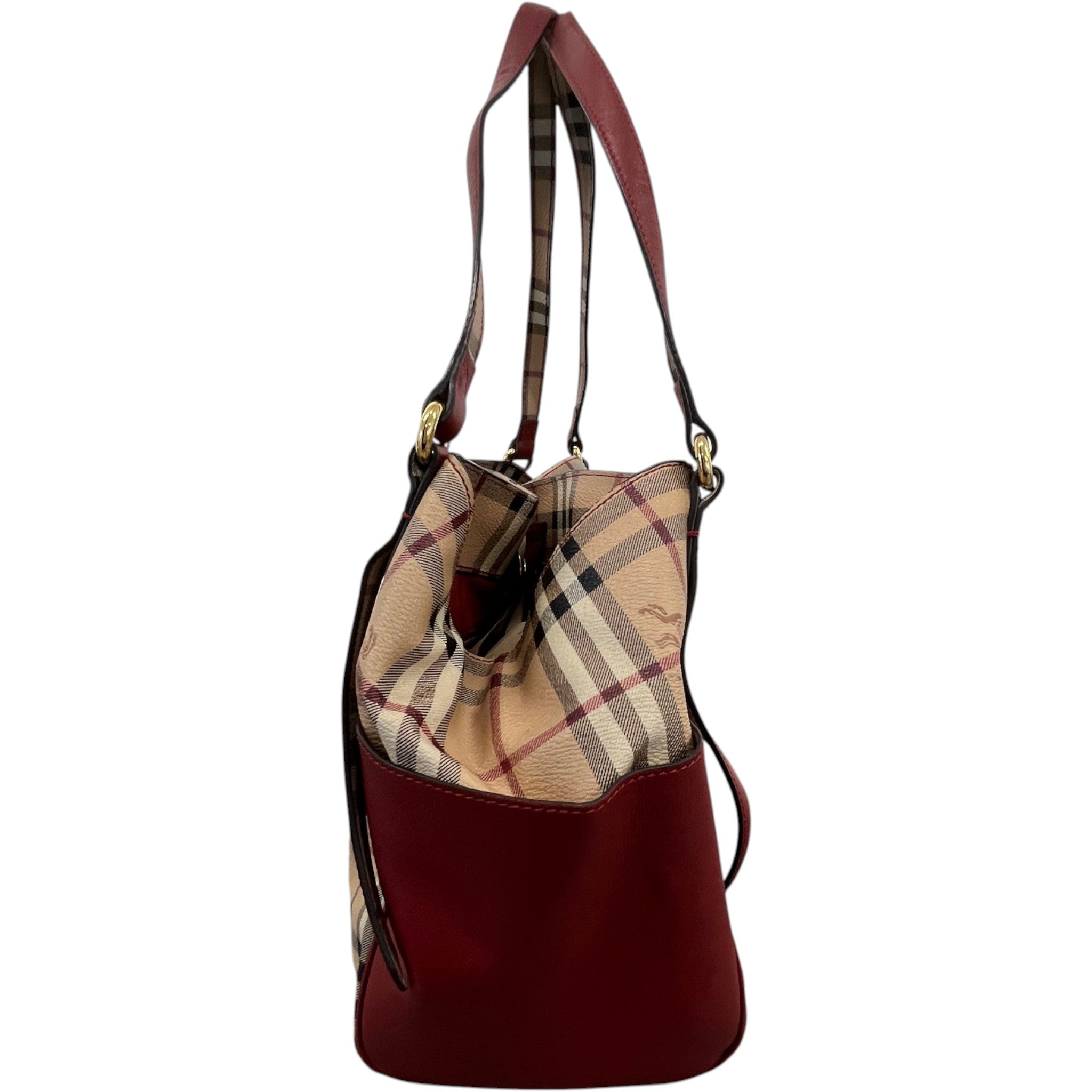 Women's Haymarket Check Canterbury Tote Bag Beige
