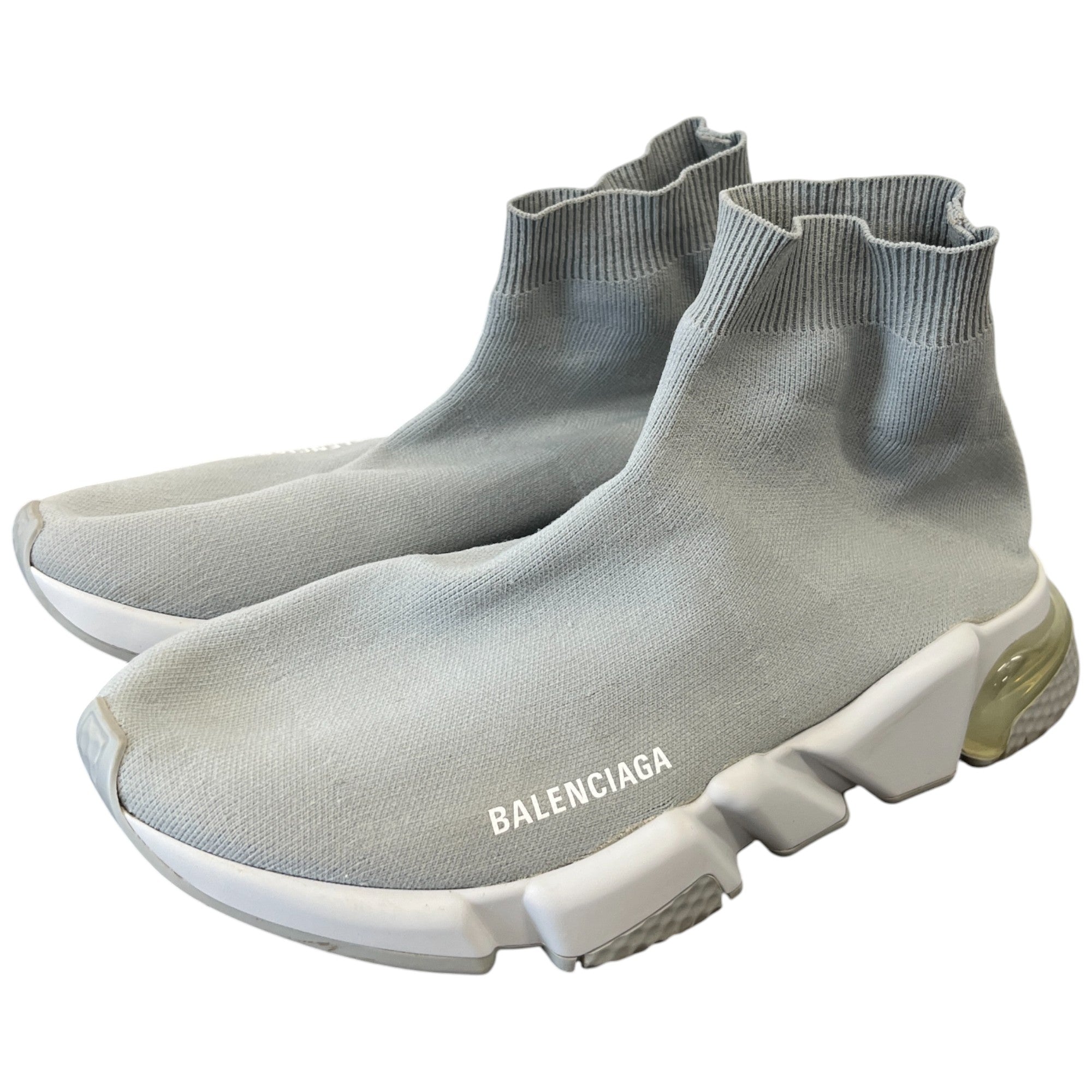 Men's Speed Sock High Trainers Grey Size EU 42 / UK 8