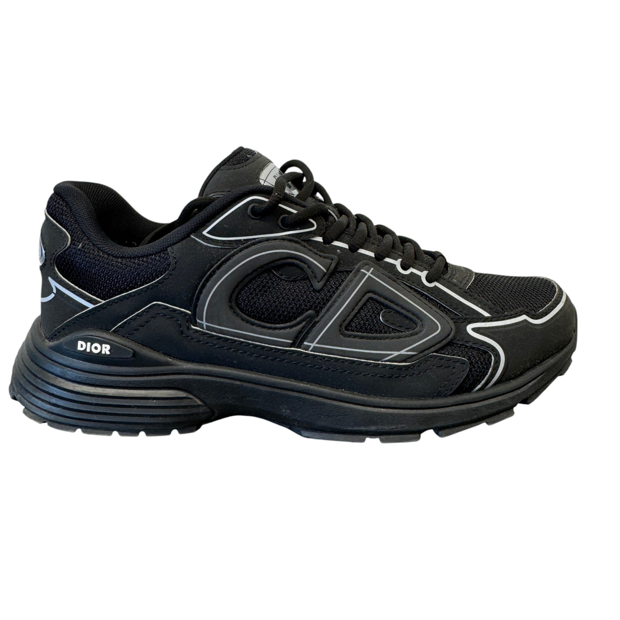 Men's B30 Low Trainers Black Size EU 42 / UK 8