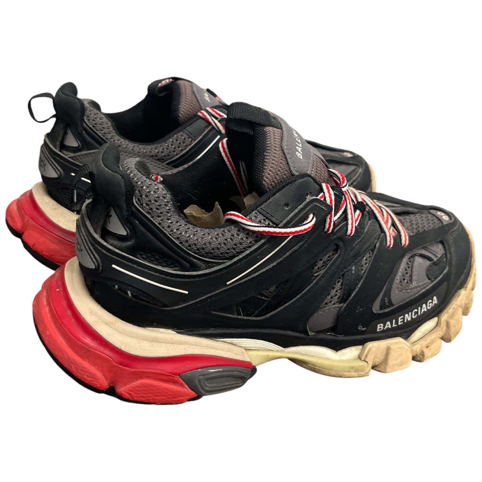 Men's Track Low Trainers Black Size EU 40 / UK 6