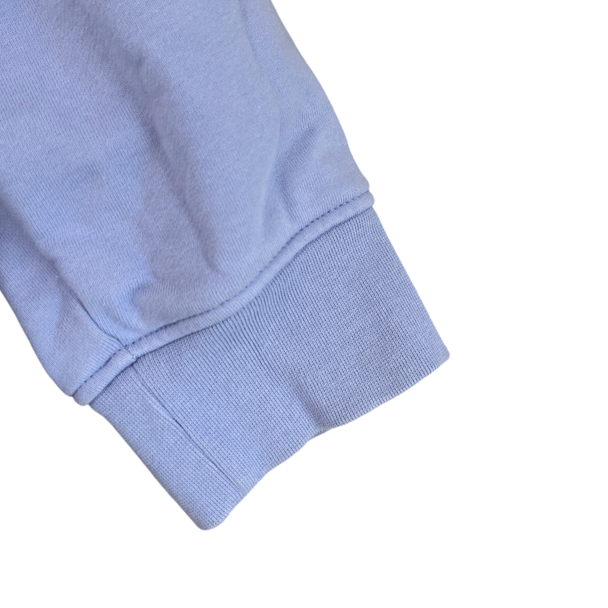 Men's Logo Print Hoodie Purple Size XL