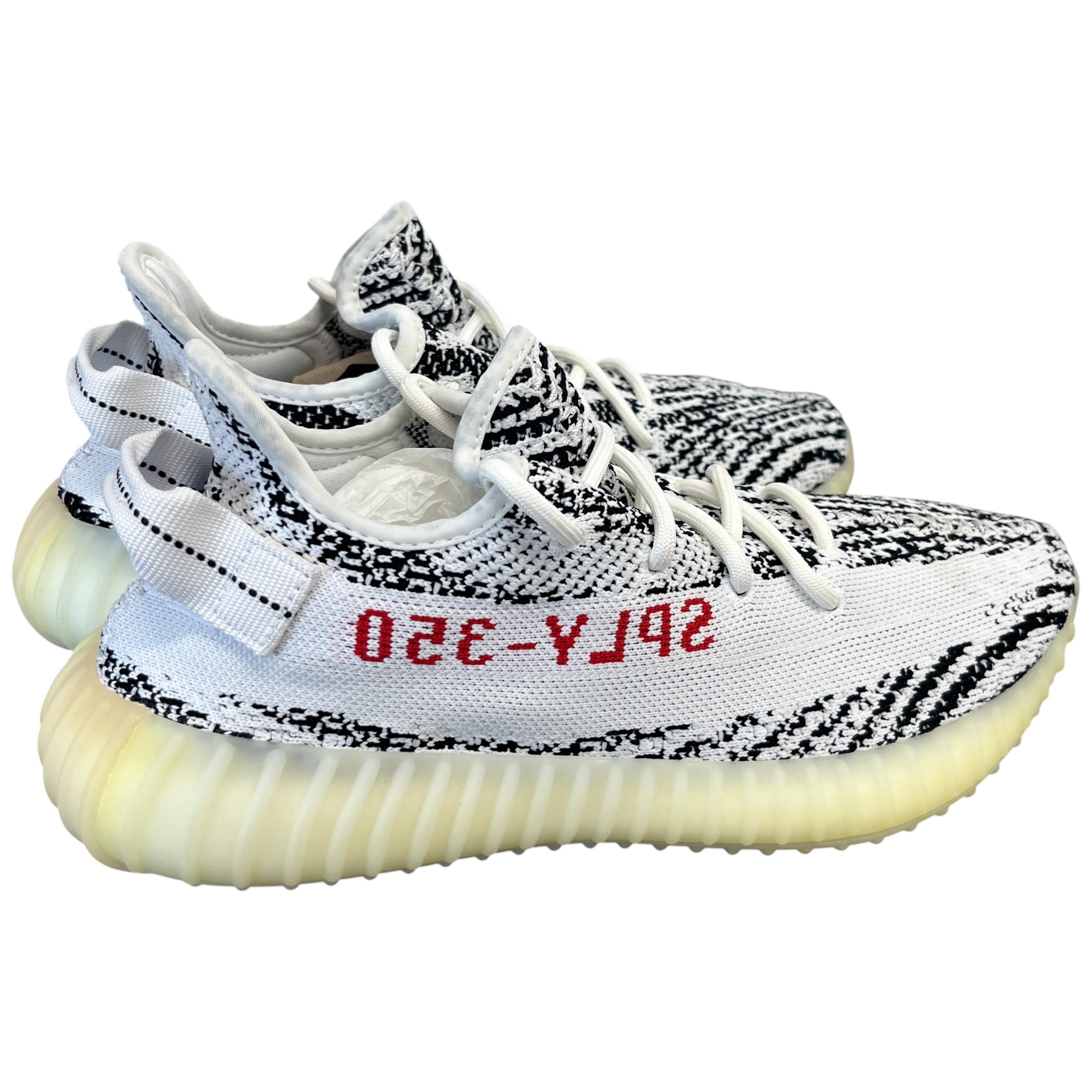 Men's Boost 350 Low Trainers White Size EU 42.5 / UK 8.5