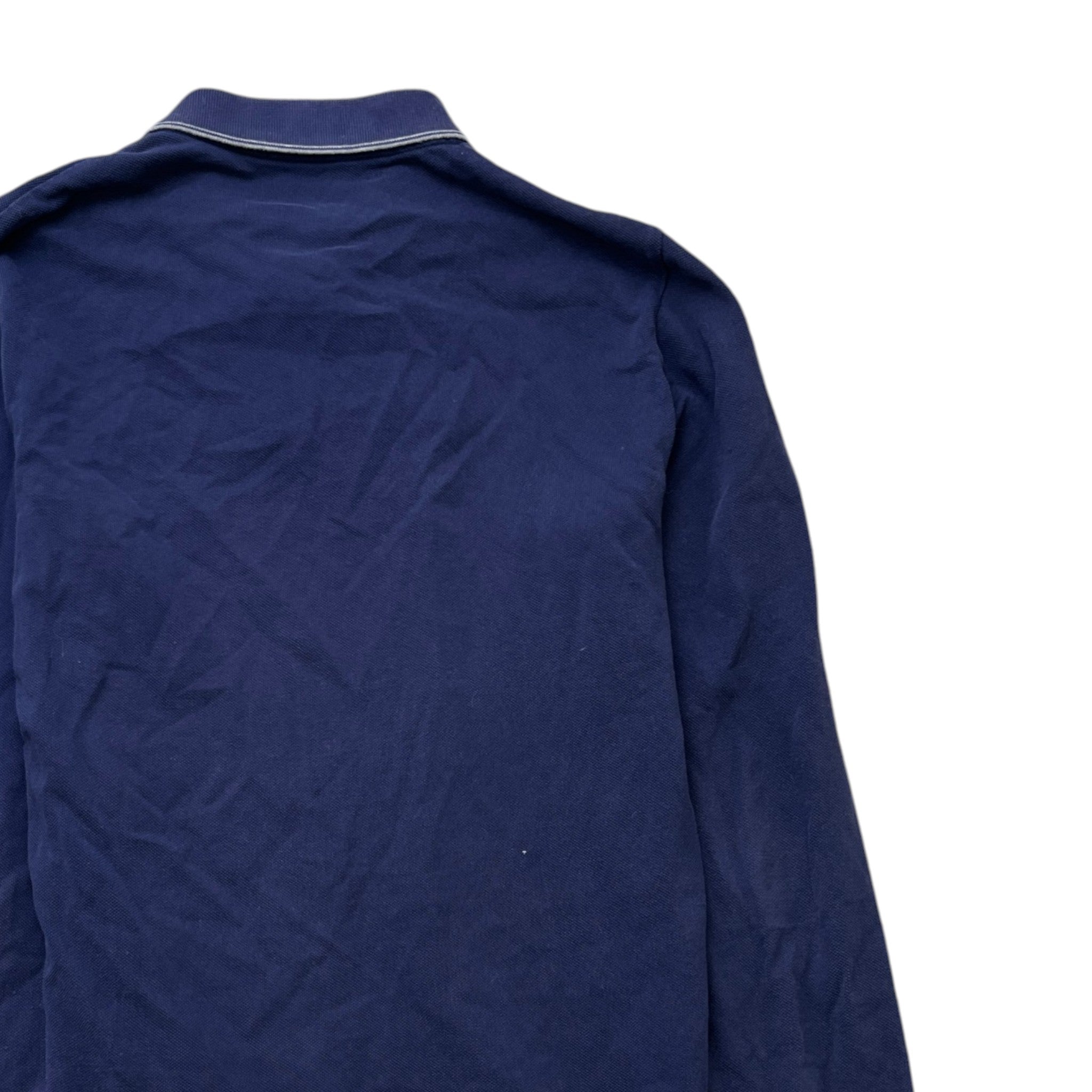 Men's Maglia Polo Shirt Navy Size S