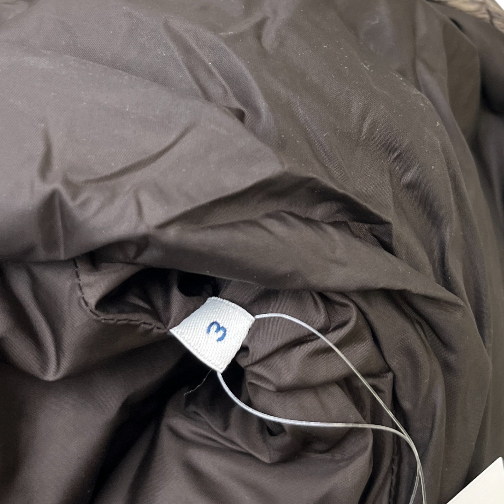 Men's Byron Down Jacket Brown Size 3 / L