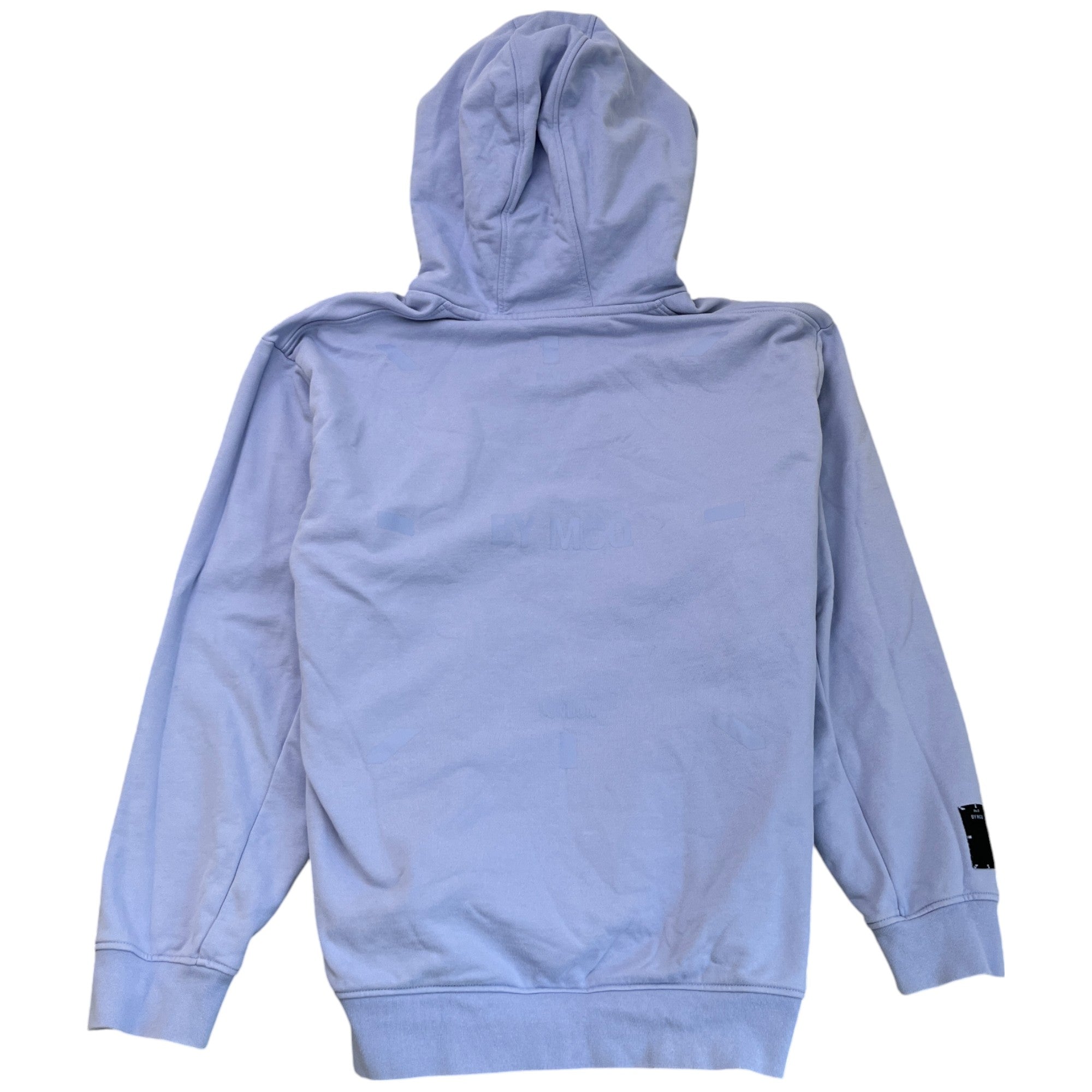 Men's Logo Print Hoodie Purple Size XL