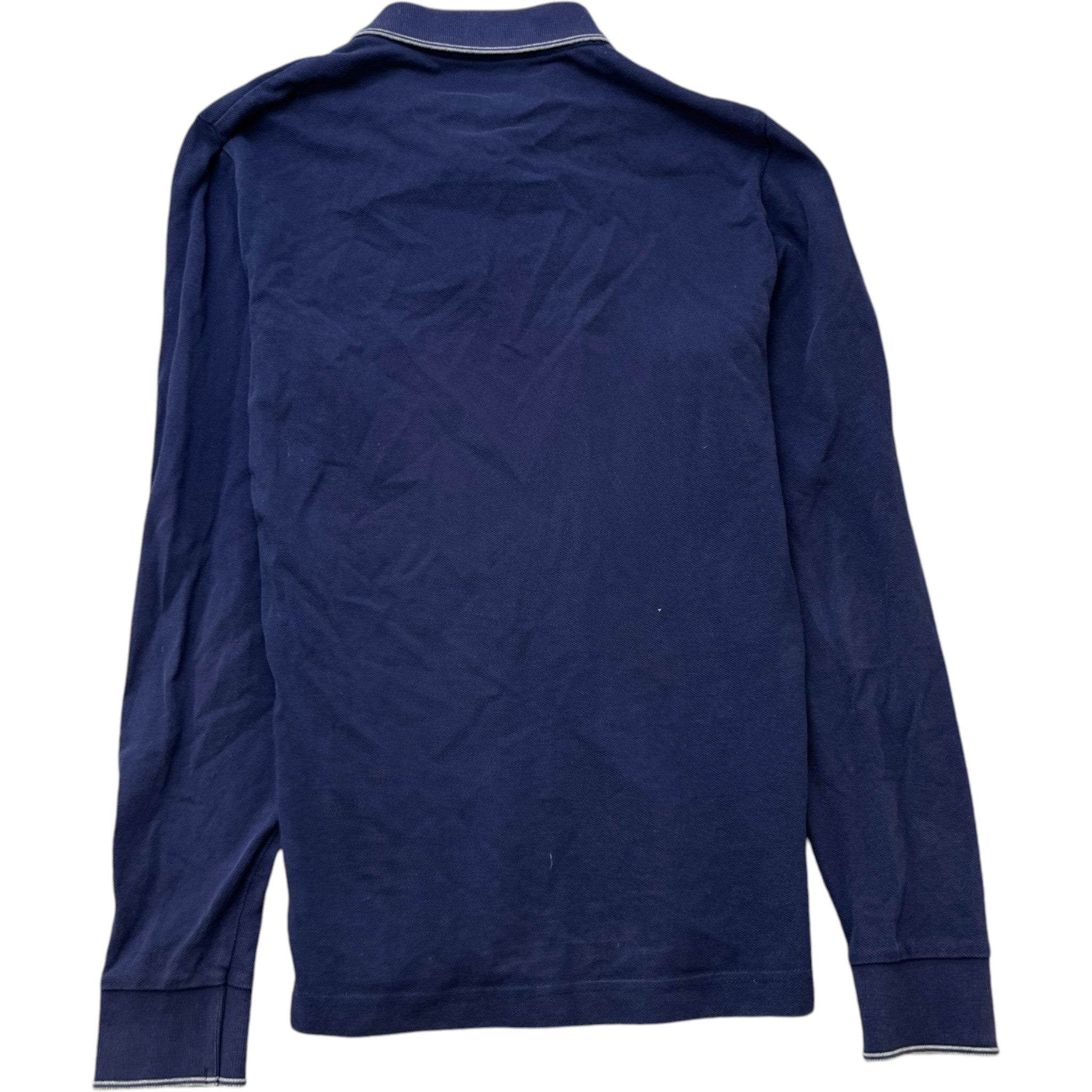 Men's Maglia Polo Shirt Navy Size S
