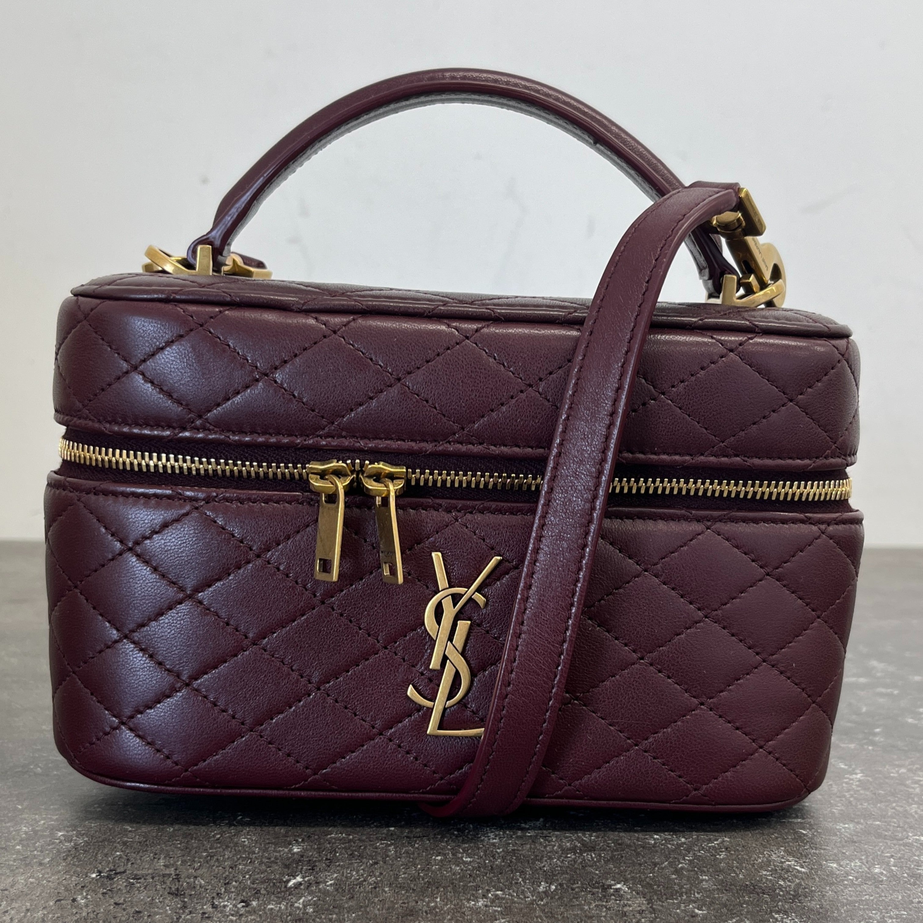 Women's Gaby Vanity Bag Burgundy