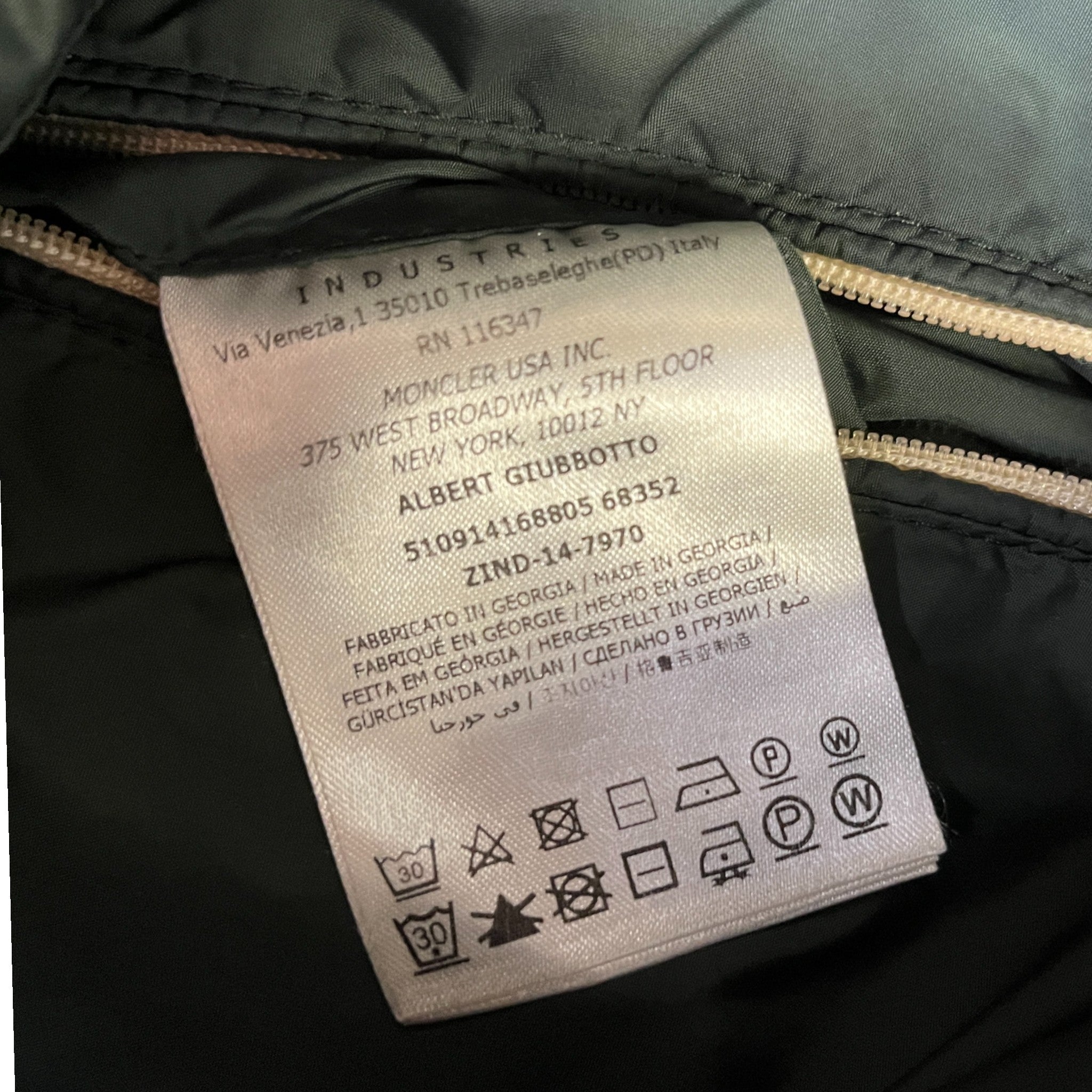 Men's Albert Windbreaker Green Size 2 / M