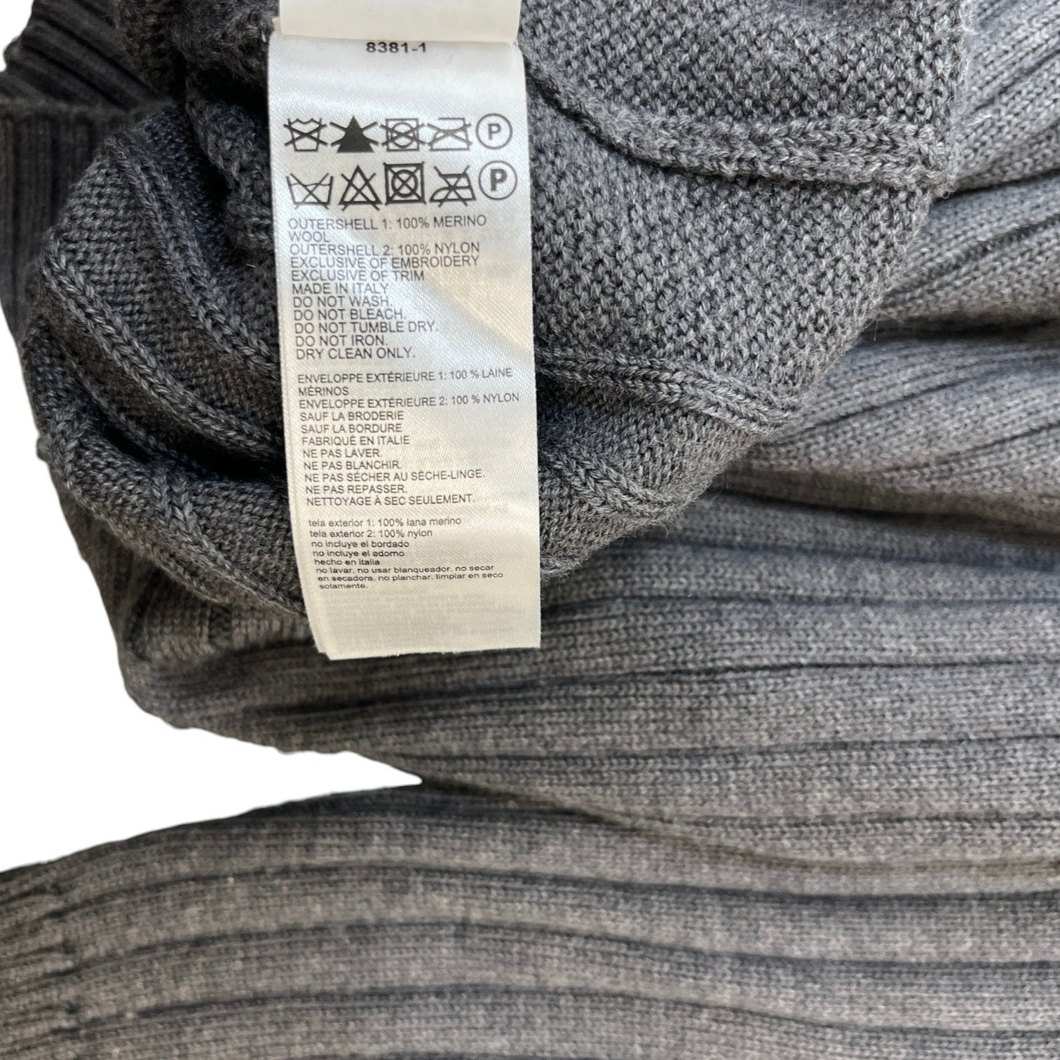 Men's Silvertown Sweatshirt Grey Size L