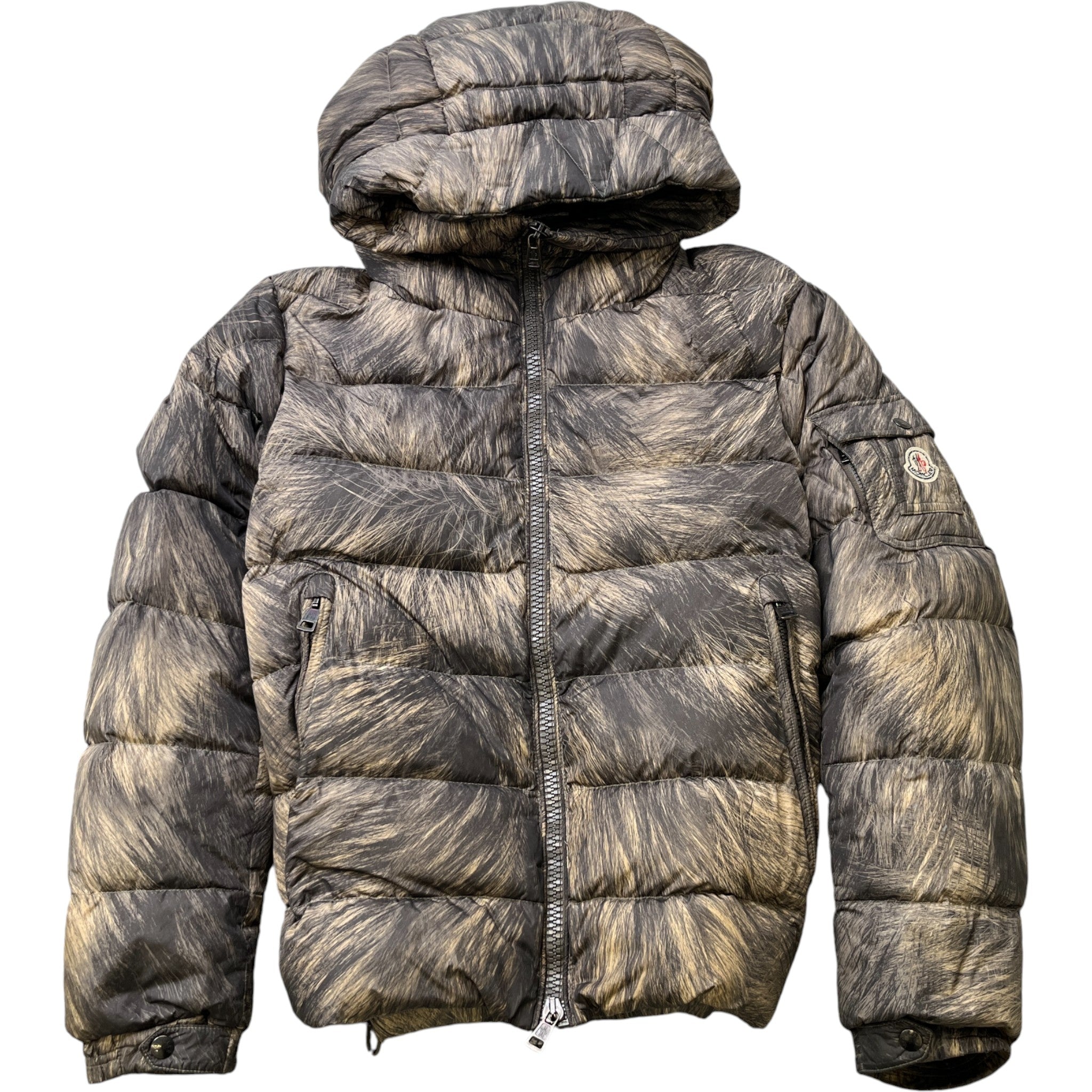 Men's Byron Down Jacket Brown Size 3 / L