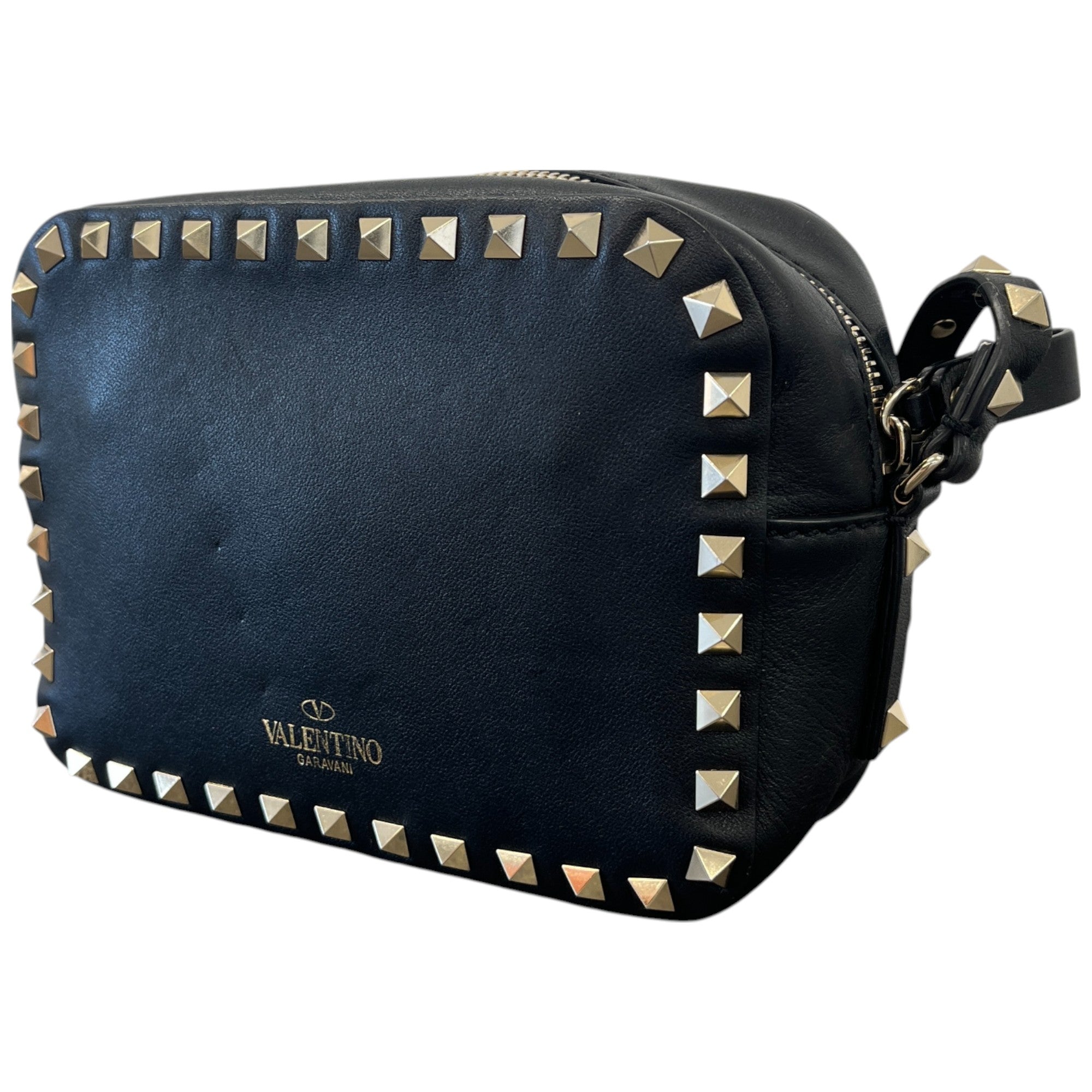 Women's Rockstud Handbag Black